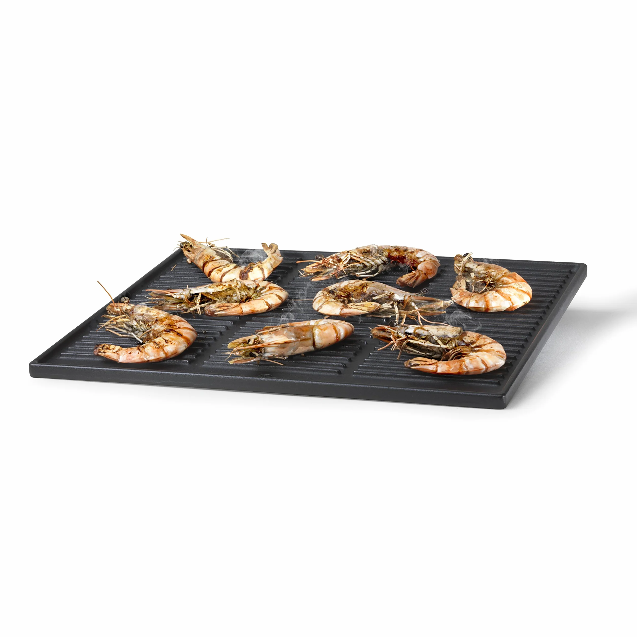 barbecook Uniwersalna płyta grillowa żeliwna 43 x 35 cm czarna