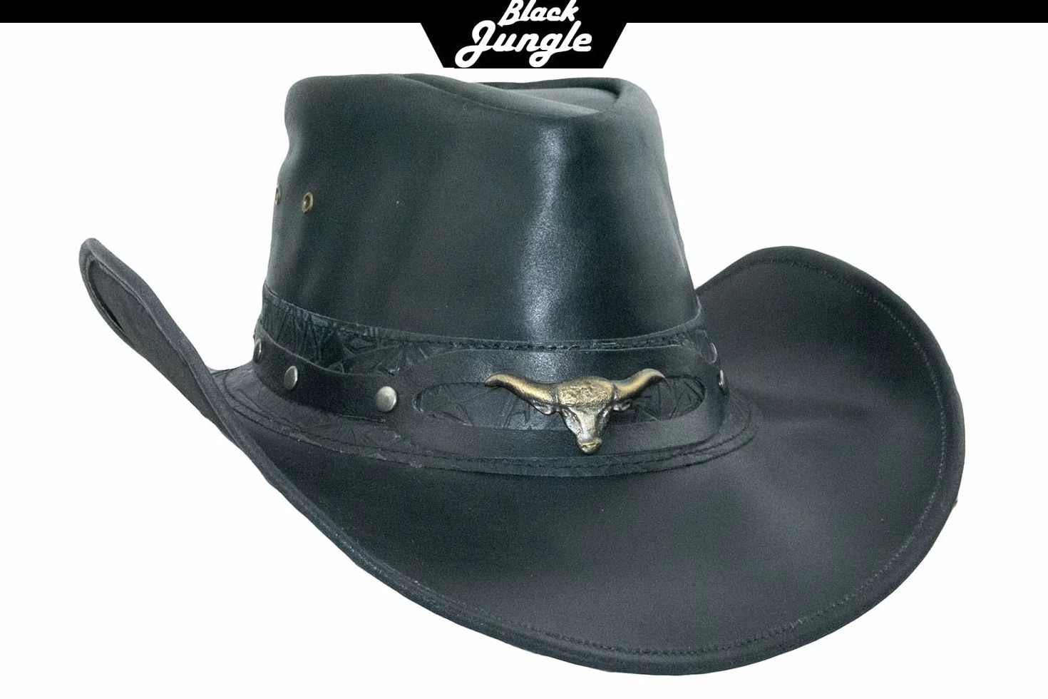 Black Jungle Ontario Outdoor Western kapelusz skórzany Australia kowbojski skórzane kapelusze kapelusz jeździecki unisex