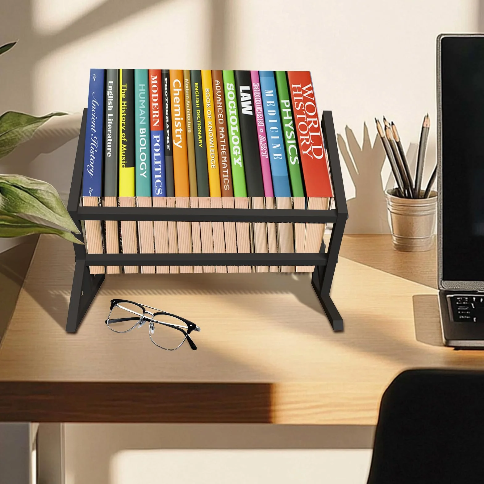 Metalowy stojak na winyle 80–100 LP, regał na płyty winylowe 40x28,5x30cm