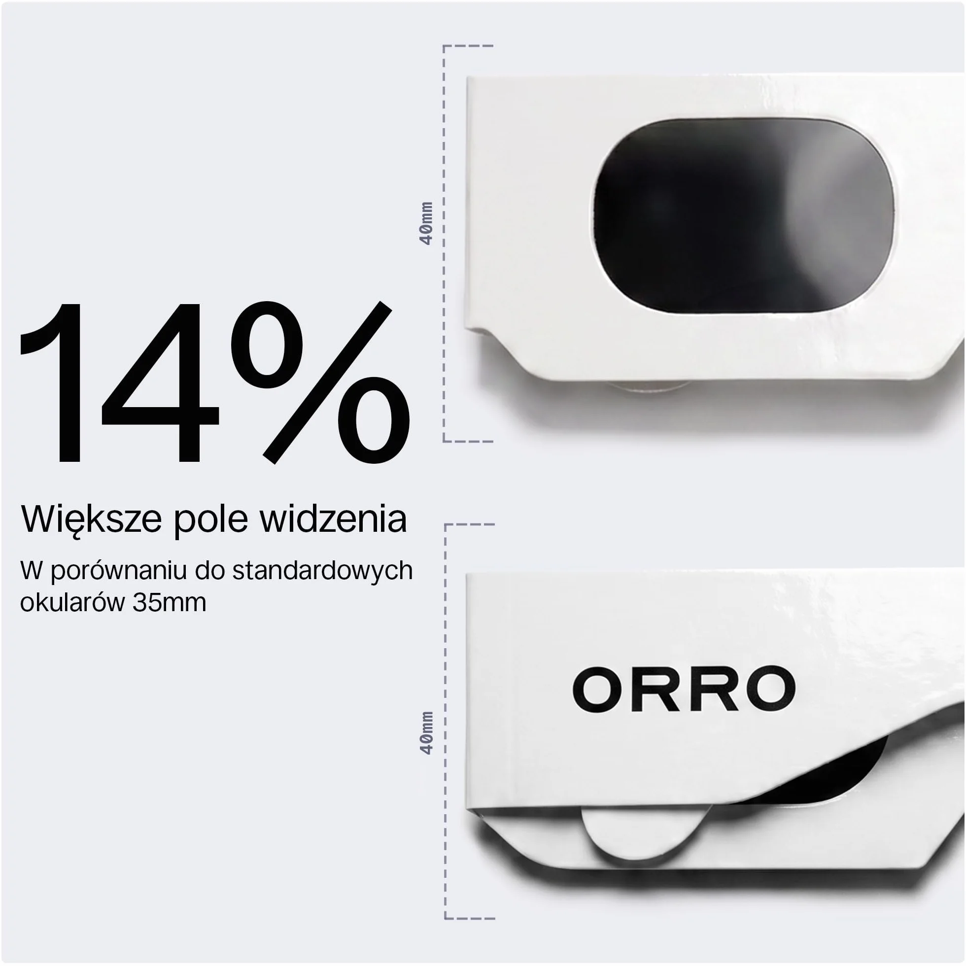 ORRO Okulary do Obserwacji Zaćmienia Słońca 40 mm, Zestaw 2/6/12 szt., Certyfikowana Ochrona Oczu, Testowane zgodnie z EN ISO 12312-2:2015, Oznakowanie CE do Bezpiecznej Obserwacji Słońca
