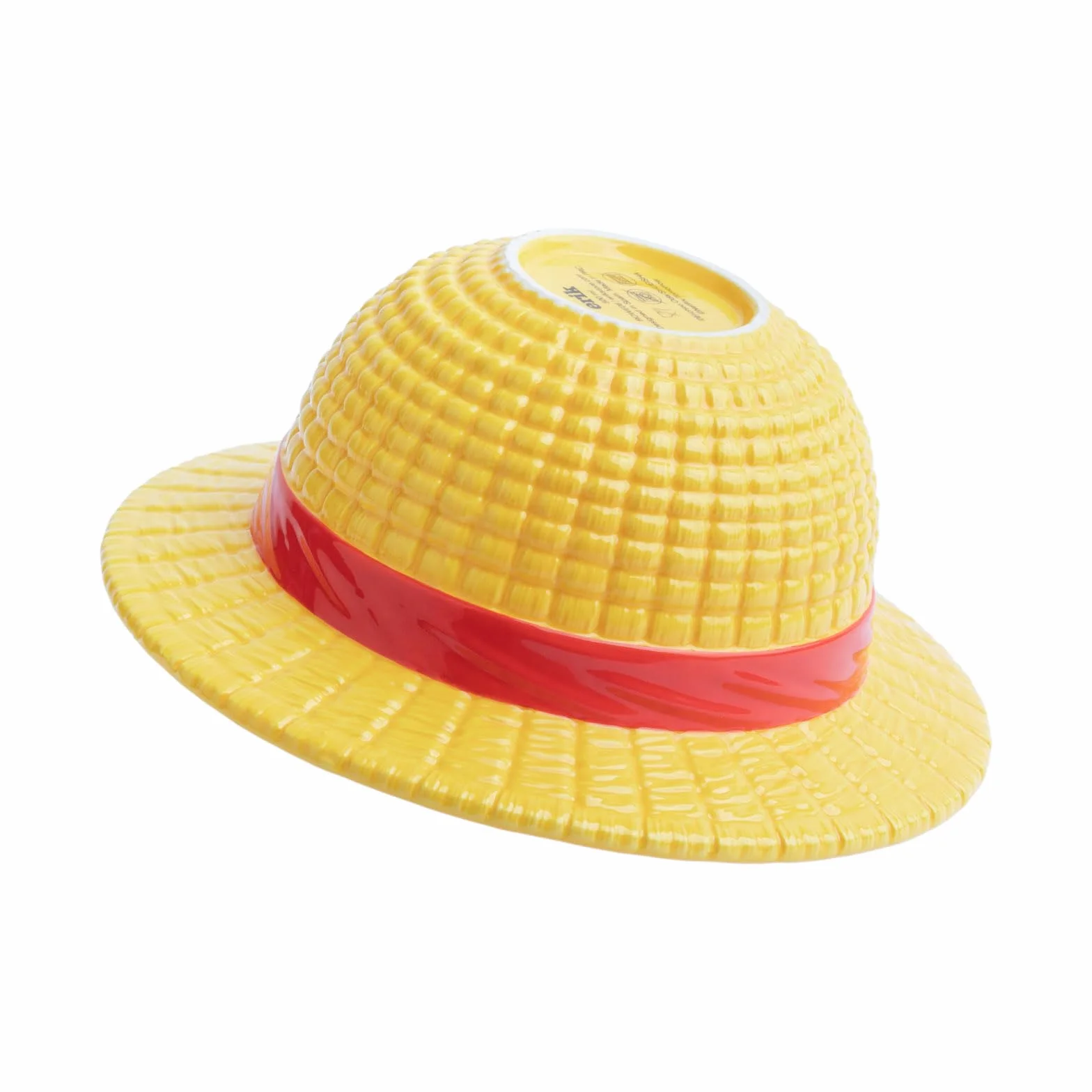 Grupo Erik One Piece Netflix Bowl 500 ml 16.9 oz Ceramic Cereal Popcorn Bowl Kitchen Decor Straw Hat