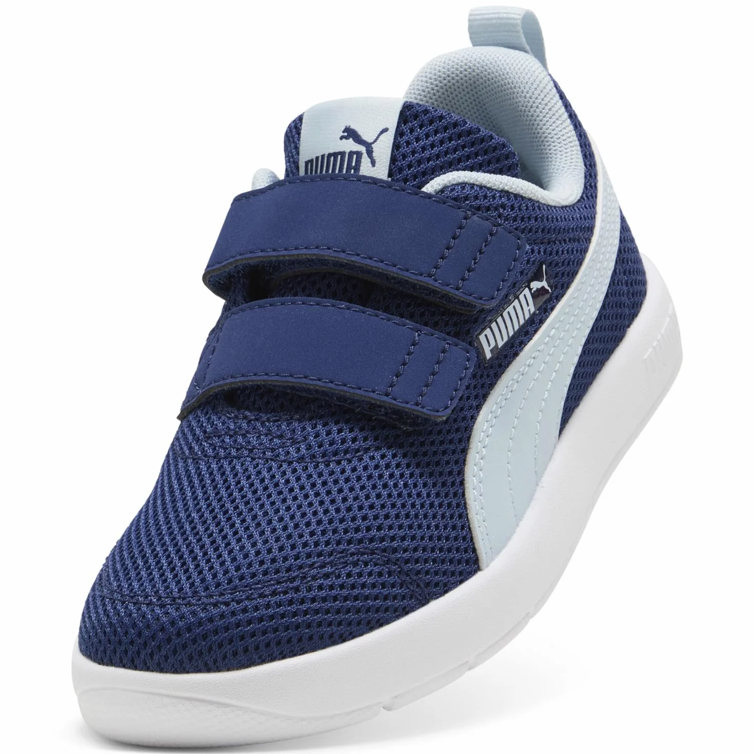 PUMA COURTFLEX V3 MESH PS Sneaker, Blue Jewel-Lucite, 13 UK dziecko, Niebieski klejnot Lucite, 32 EU