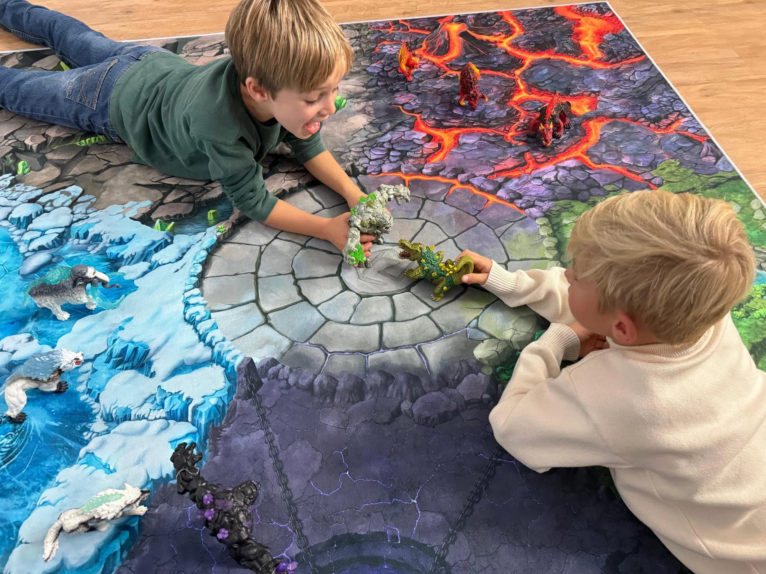 Dywan Schleich Eldrador 160 x 160 cm do pokoju dziecięcego