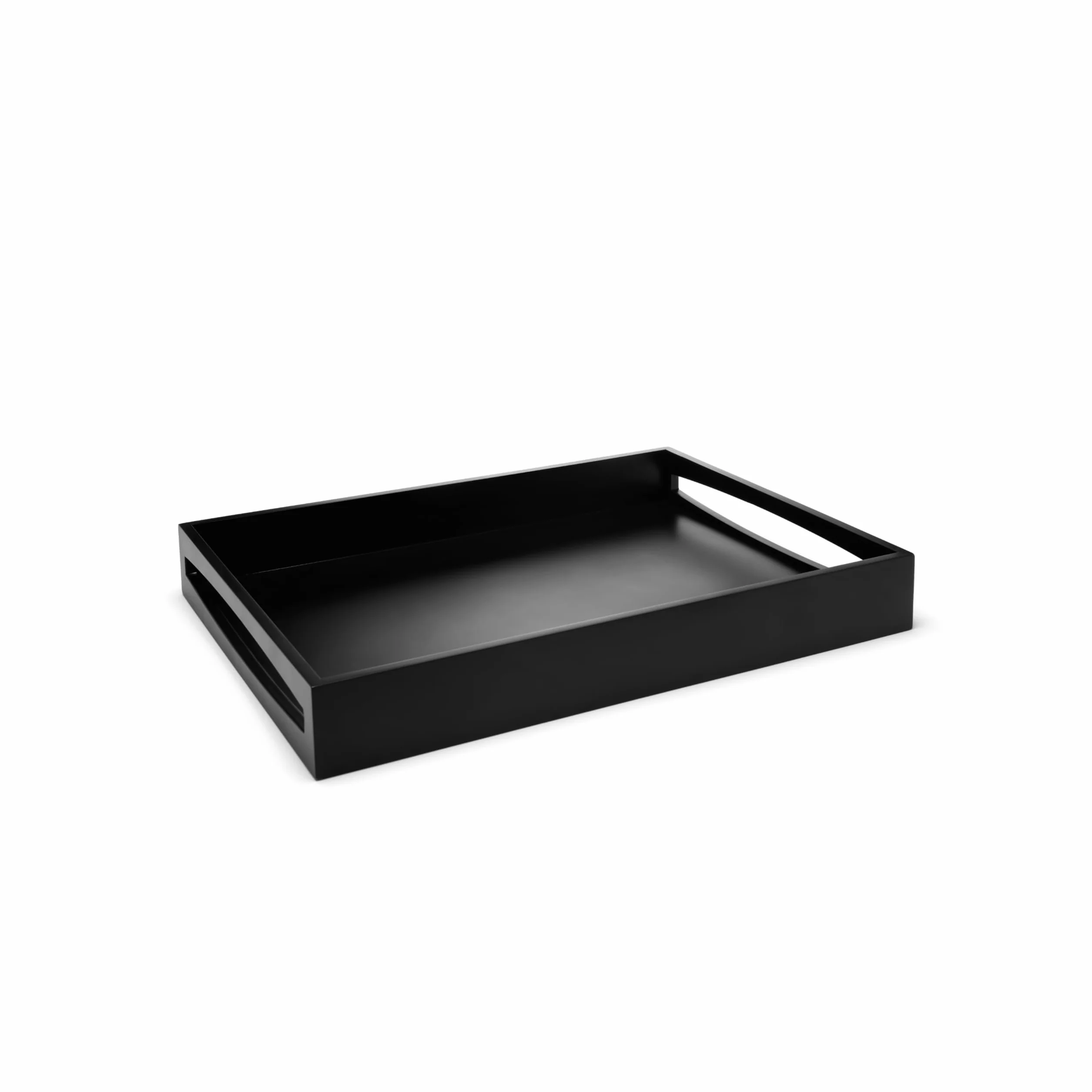 Leopold Vienna Drewniana Taca Do Serwowania 47,5 x 35 cm Prostokątna z Wysokim Brzegiem