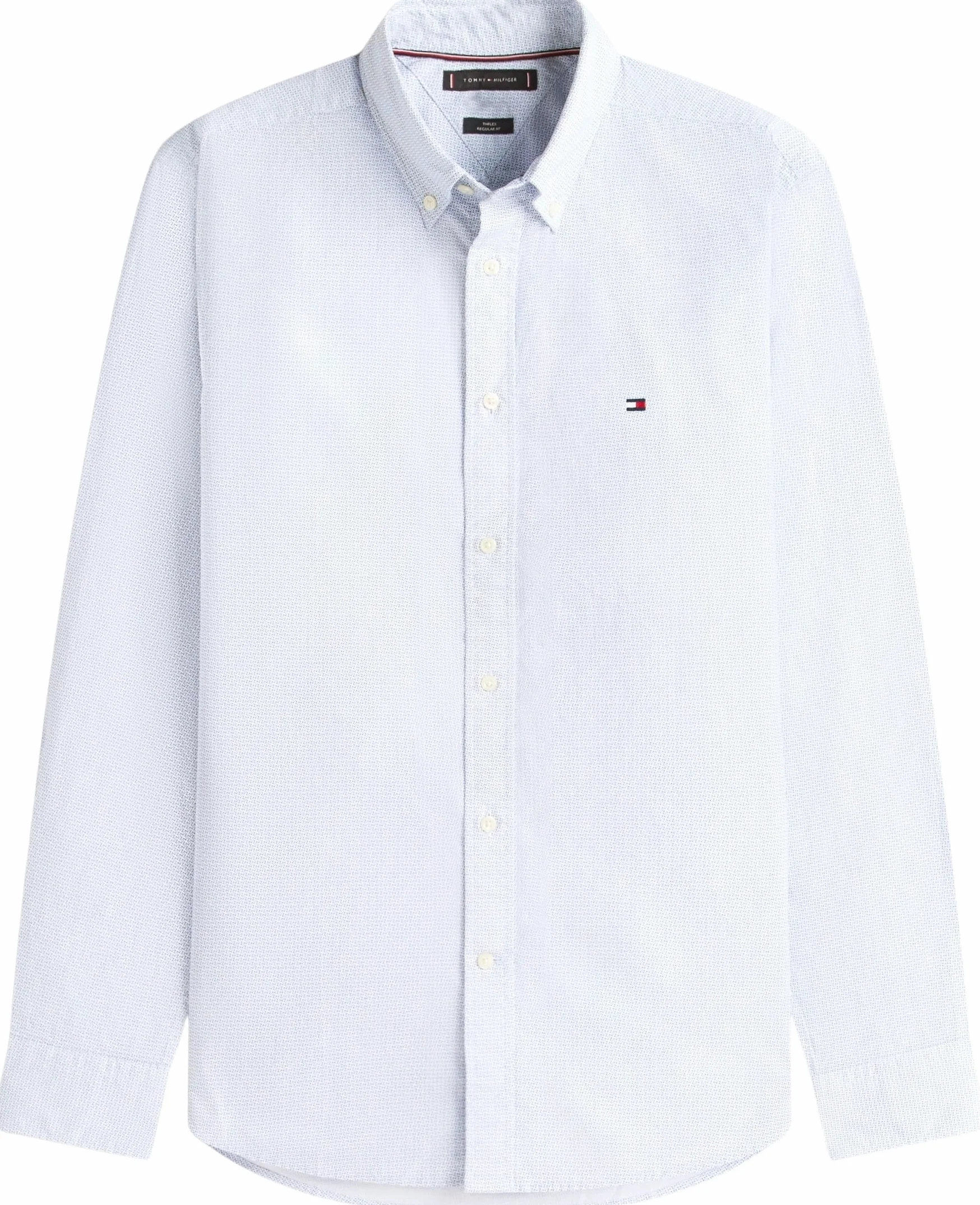 Tommy Hilfiger Koszula L/S Mężczyźni Flex Poplin Fake Solid Rf Shirt Mw0mw41711