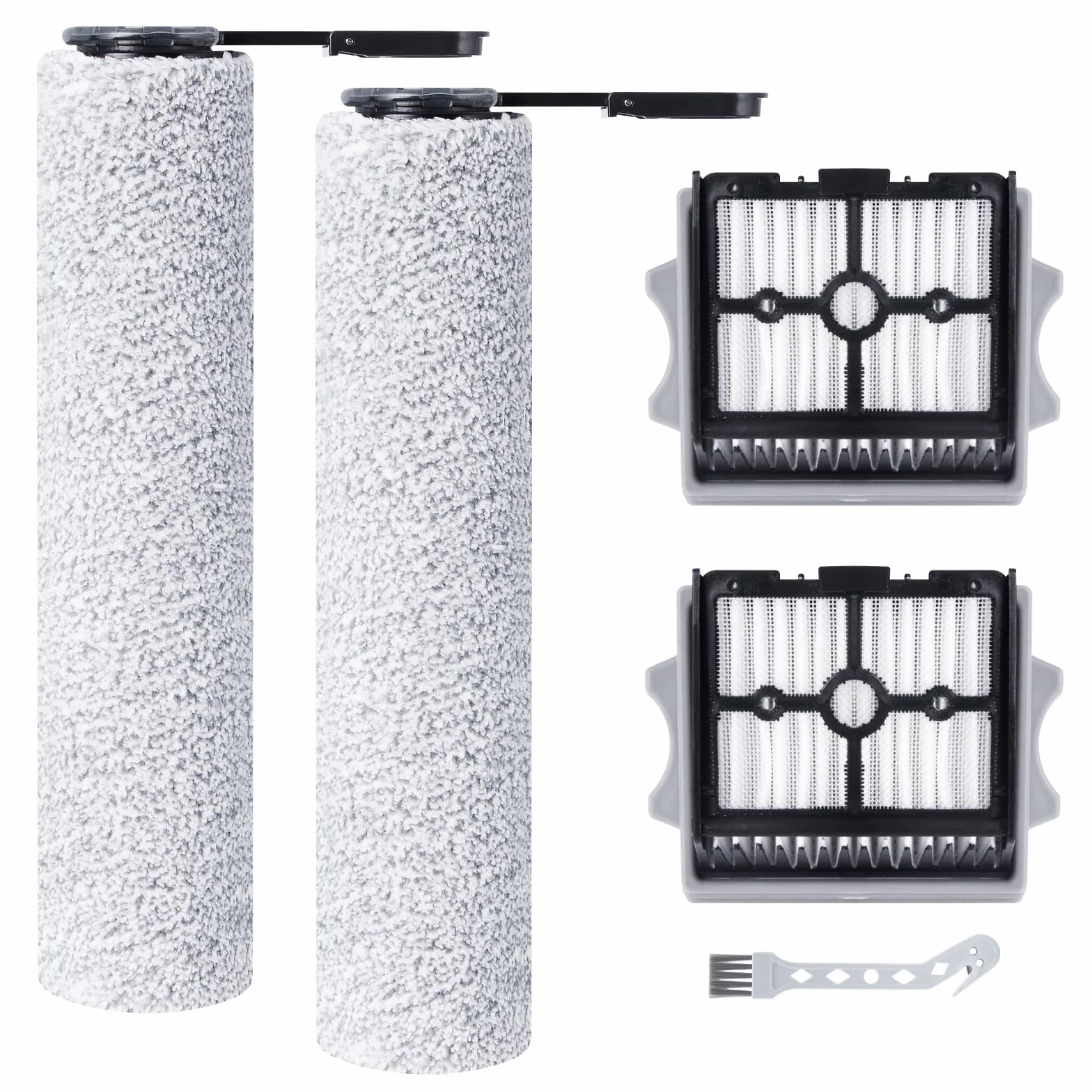 Zamiennicze filtry HEPA i szczotki do Tineco Floor One Stretch S6/S6 Stretch Lite/Switch S6 Stretch/S7 Stretch/S7 Stretch Steam/i6 Stretch/i5 Stretch