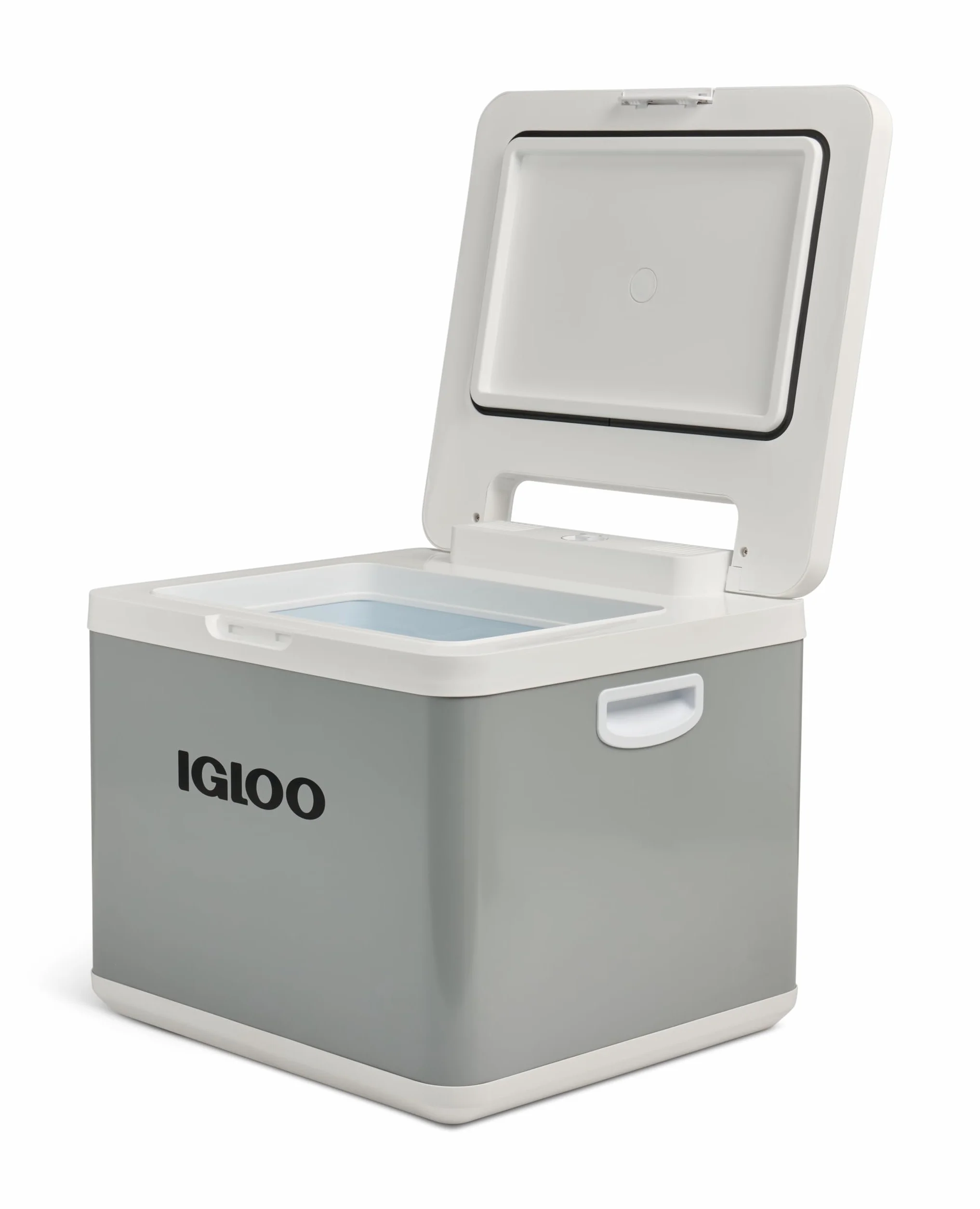 Igloo IH45 Hybrydowa lodówka podróżna z kompresorem, 45 l – 12 V i 230 V, mini lodówka do samochodu, na kemping, do przyczepy kempingowej i łodzi – elektryczna hybrydowa lodówka o dużej mocy