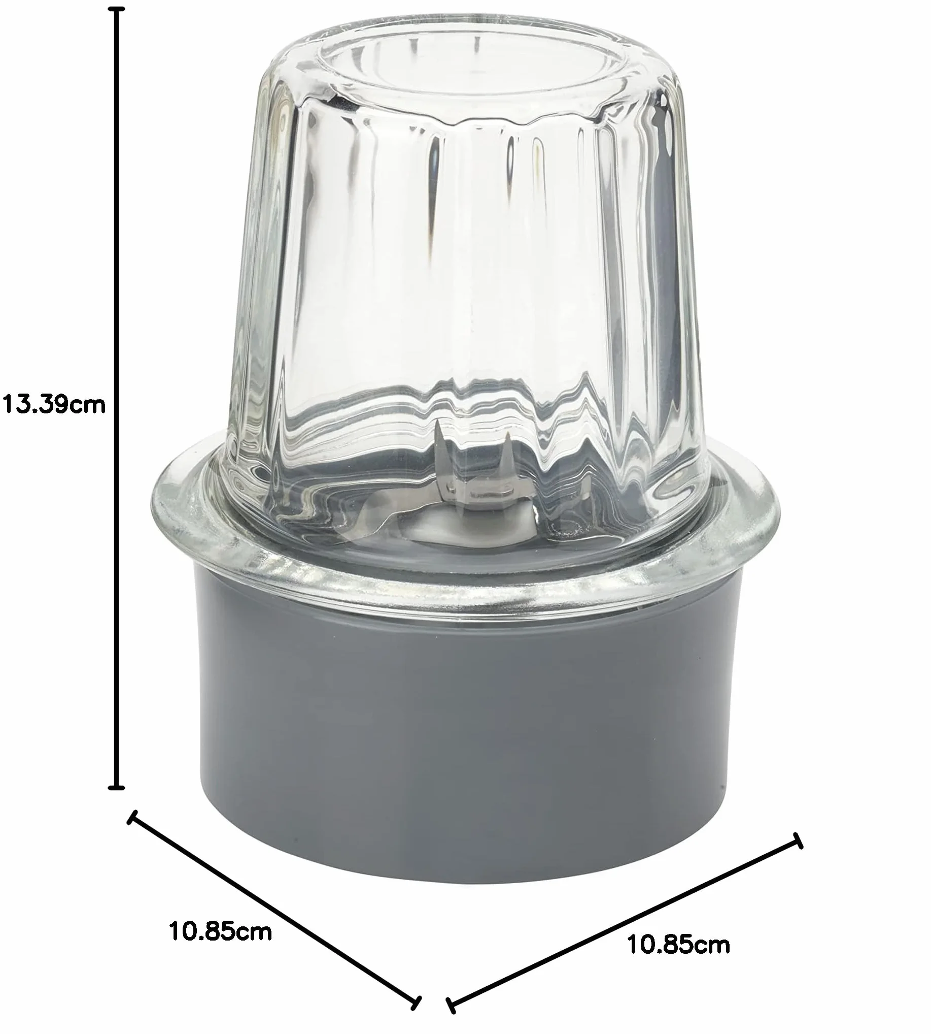 Kenwood KAP10.000GY młynek do ziół i przypraw, akcesoria do robotów kuchennych Prospero+, 350 ml