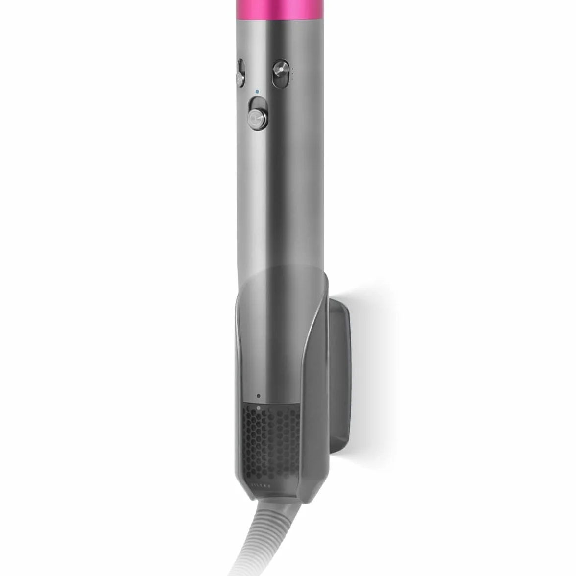 LANMU Uchwyt ścienny kompatybilny z Dyson Airwrap Styler, organizer do przechowywania, szary