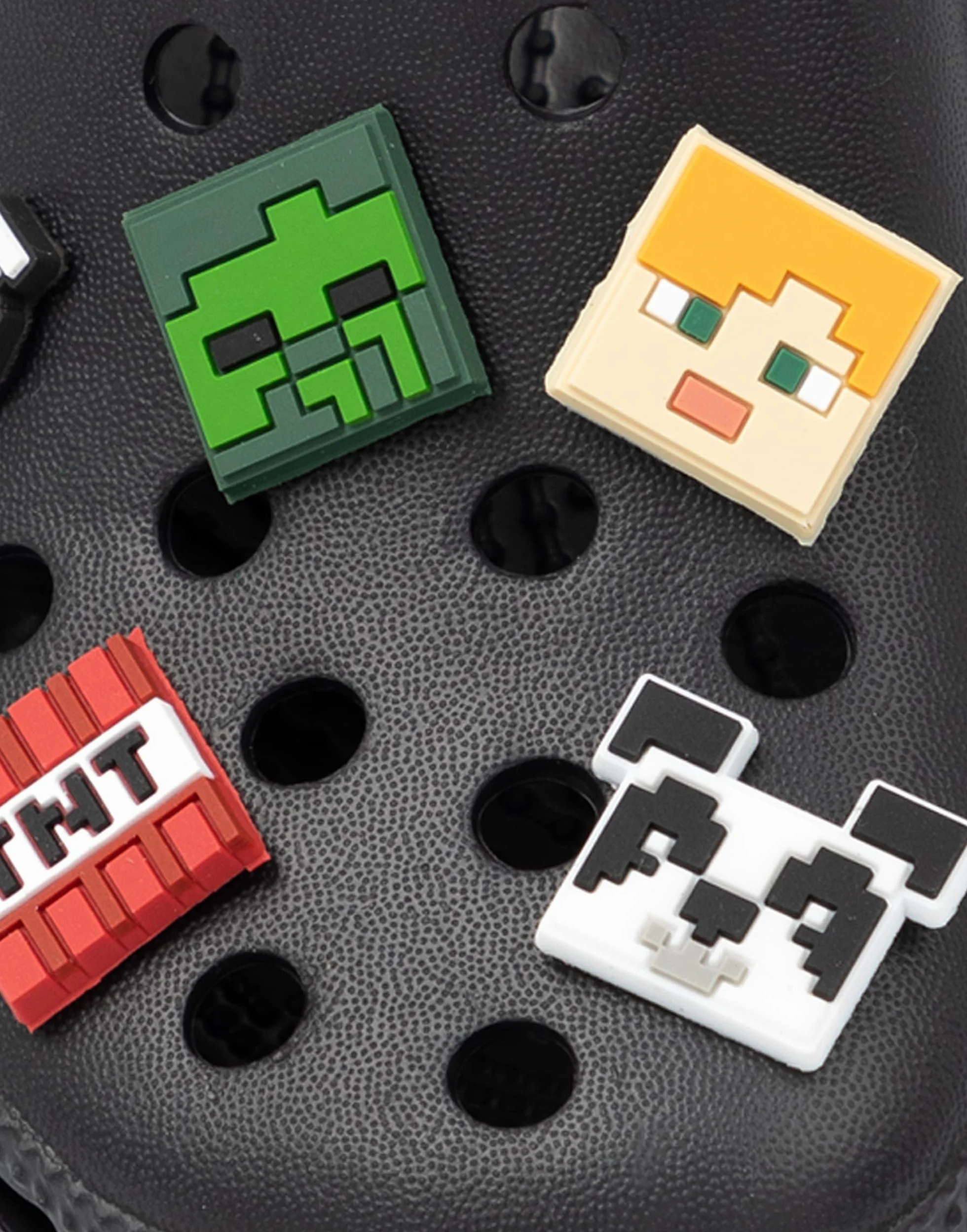 Minecraft Klasyczne chodaki Sandały Dziecięce | Chłopcy Dziewczęta Postacie Gra Broń Nowość Charms Sliders | Pasek podtrzymujący wentylowane buty do letniego basenu plażowego