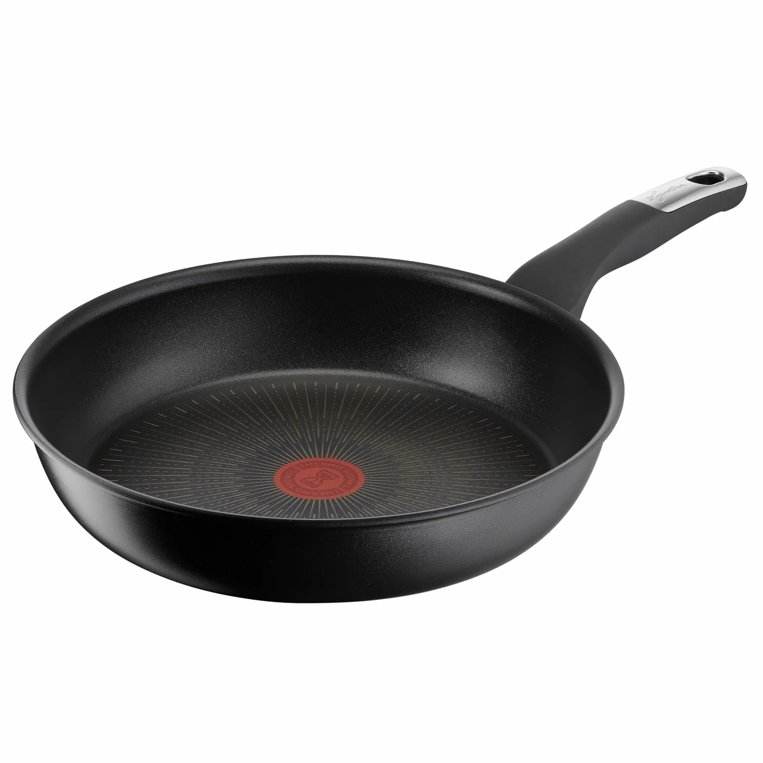 Lagostina Intensive Pro patelnia nieprzywierająca 28 cm tytanowa powłoka
