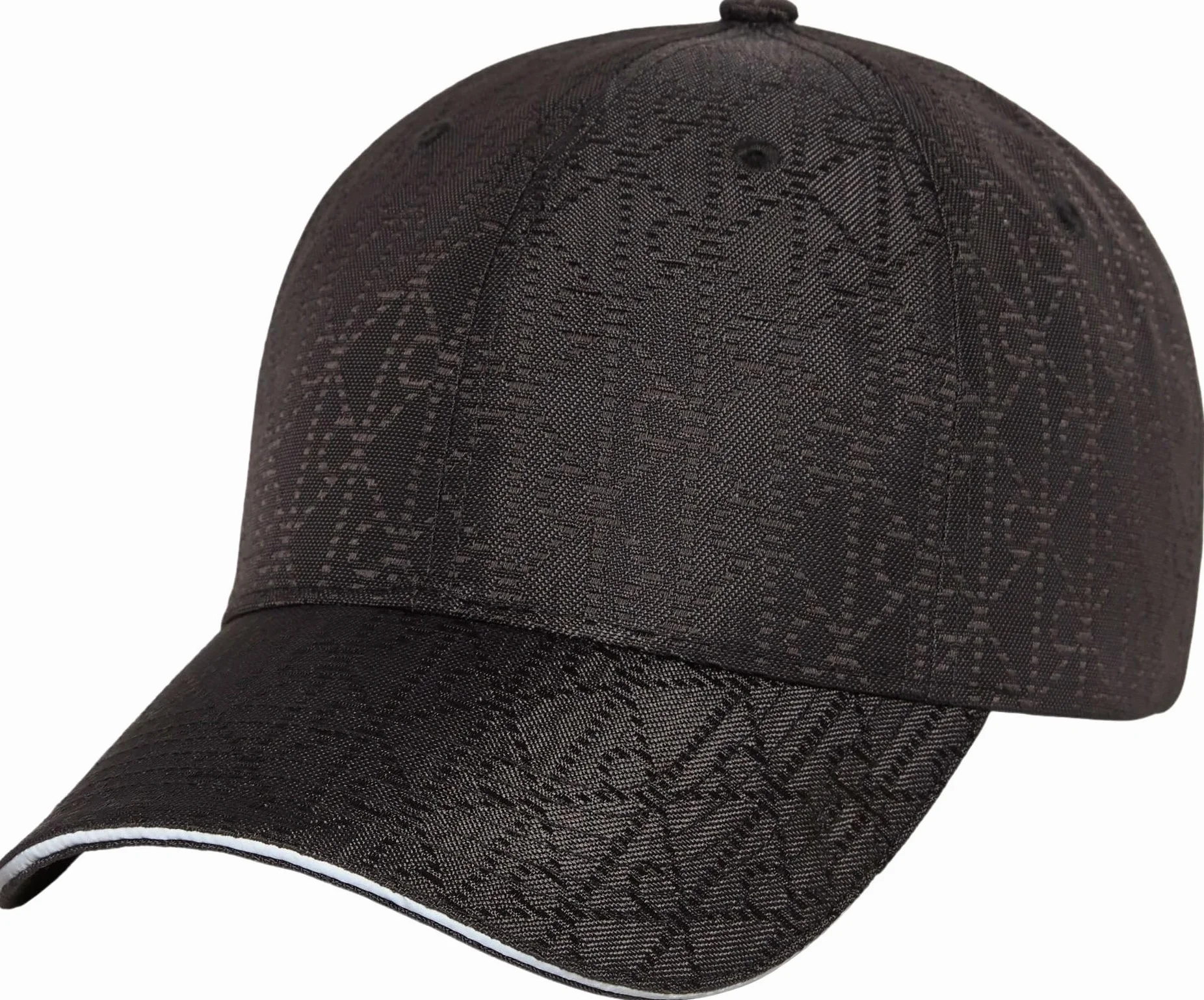 Calvin Klein Męska czapka z daszkiem z logo Cordura LV04D5049G, czarna (czarna), jeden rozmiar, czarny (czarny), Rozmiar uniwersalny