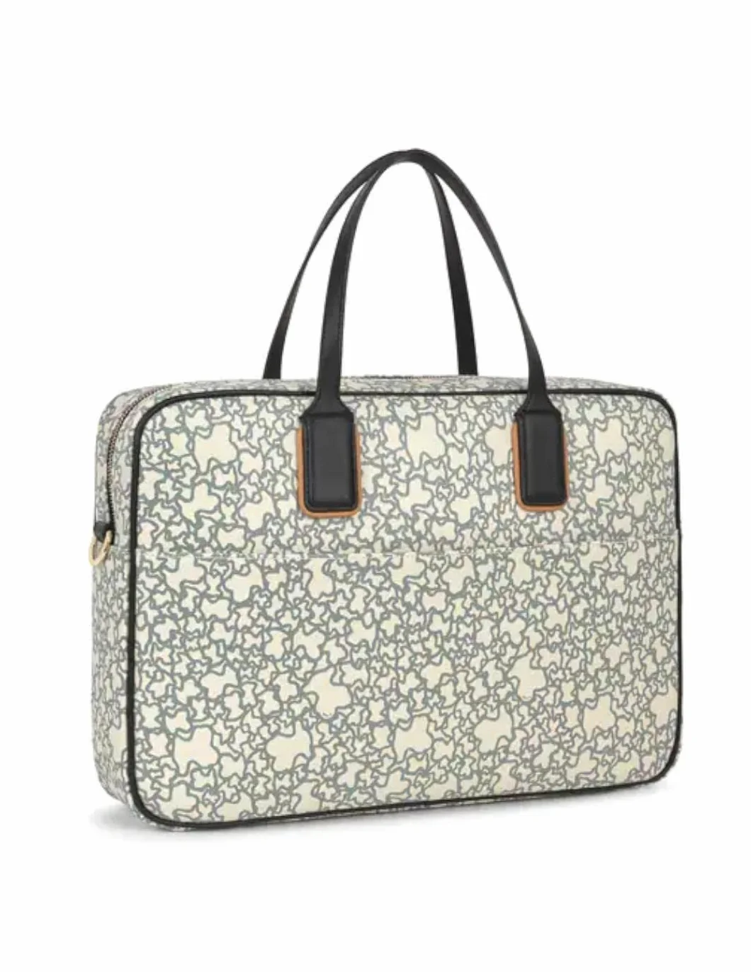 Tous Kobiety Maletin Kaos Mini Torba, Beżowy, 29 x 42 x 9 cm