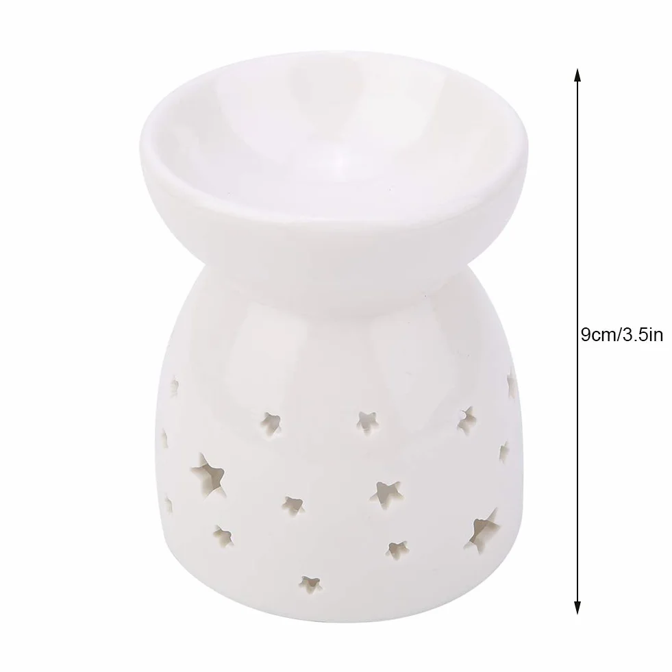 Ceramiczny świecznik wieczorowy, zapachowa Palnik Świeca Kadzidło Kuchenka do aromaterapii (3#)