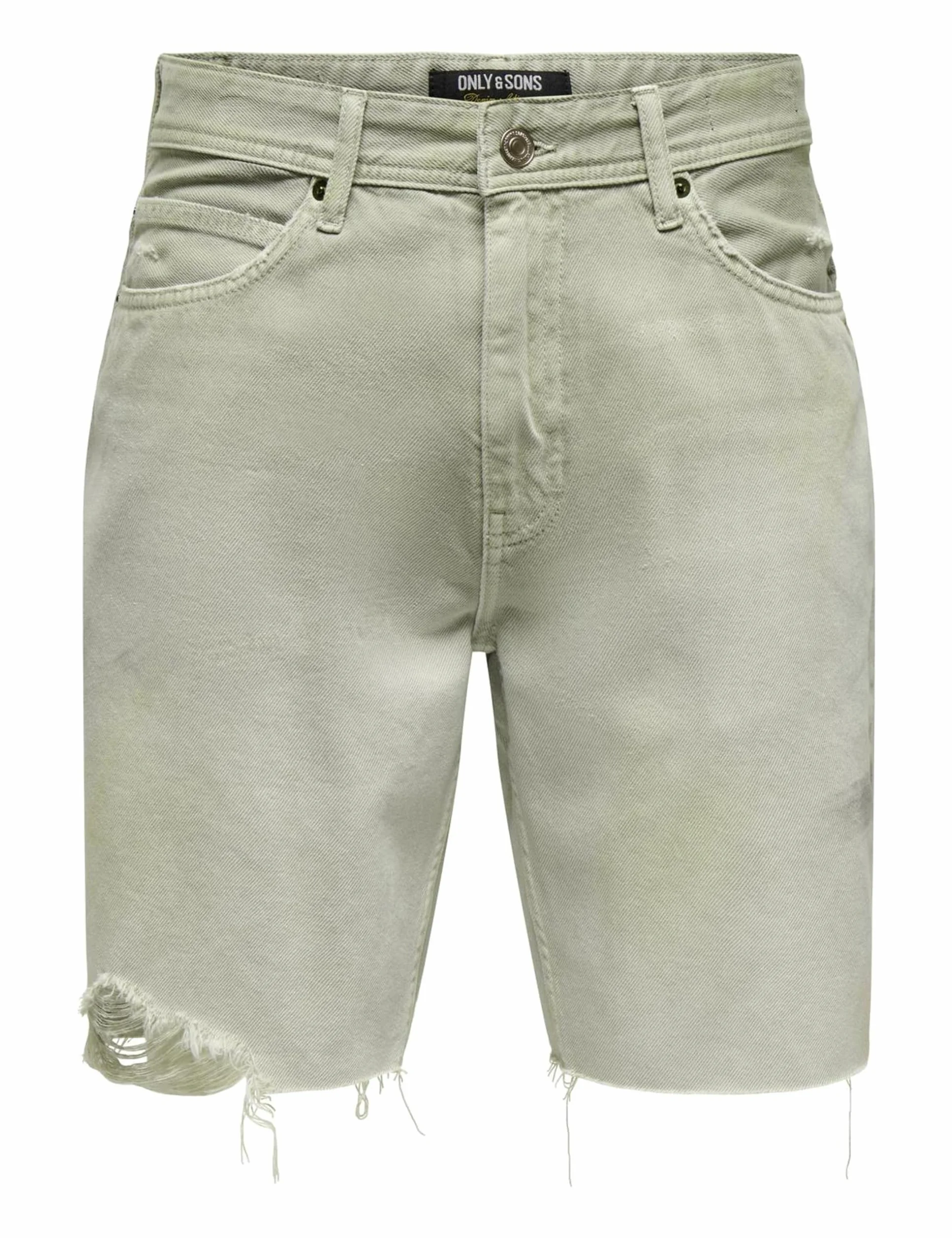 Only & Sons Onsedge Ram 80s Green4121 Azg Dnm Shorts - Onsedge Ram 80S Green4121 Azg Dnm szorty Mężczyźni