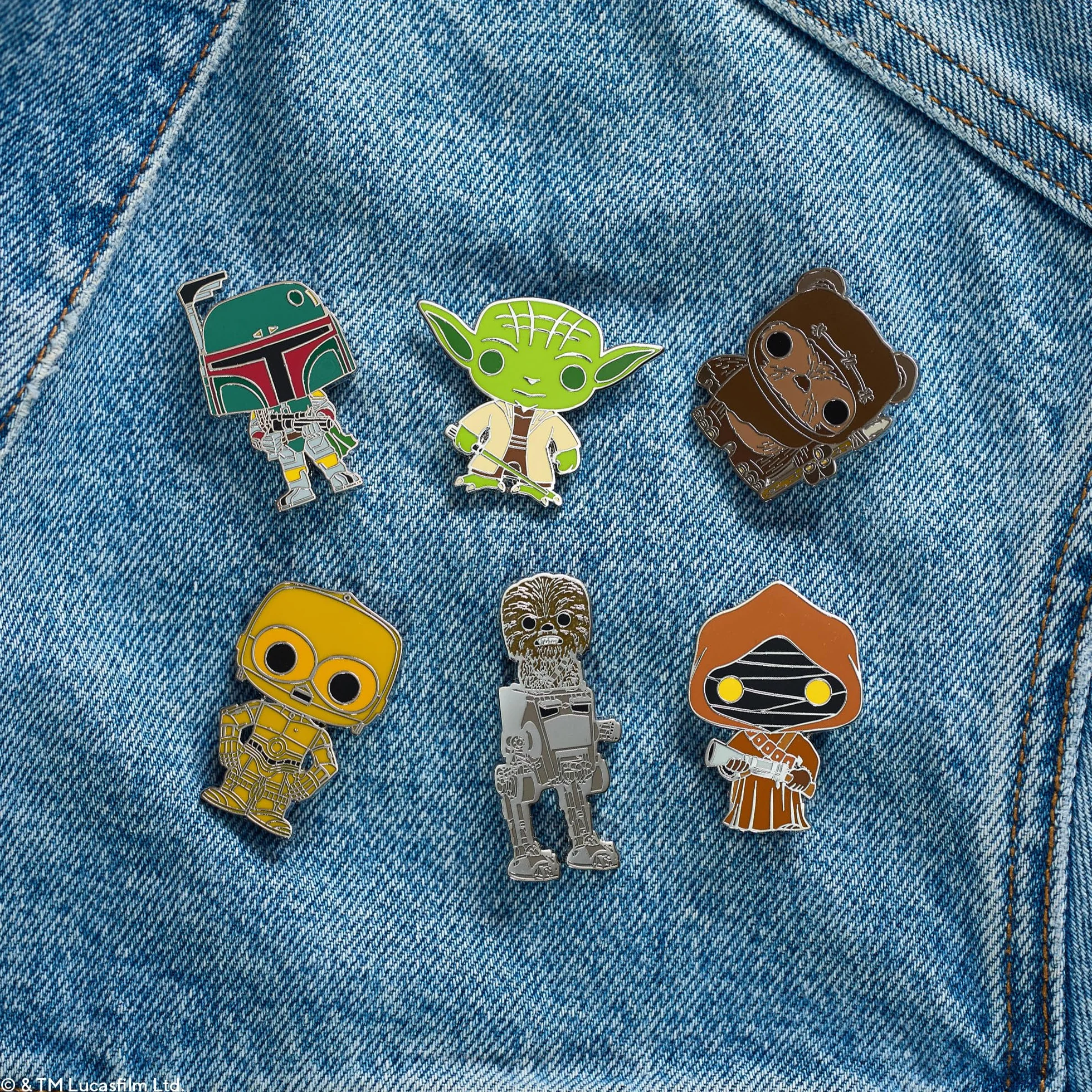 Loungefly Disney - LF Historical - Star Wars - Blind Enamel Pin Purchase - Star Wars - Blind Box Enamel Pins - Cute Collectable Novelty Brooch - for Backpacks & Bags - Gift Idea - Movies Fans
