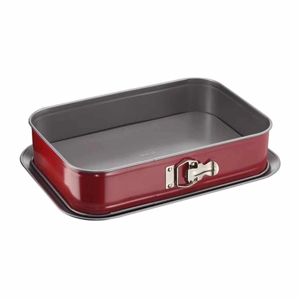 Tefal Delibake naczynie do piekarnika 36 x 24 cm stal węglowa czerwone