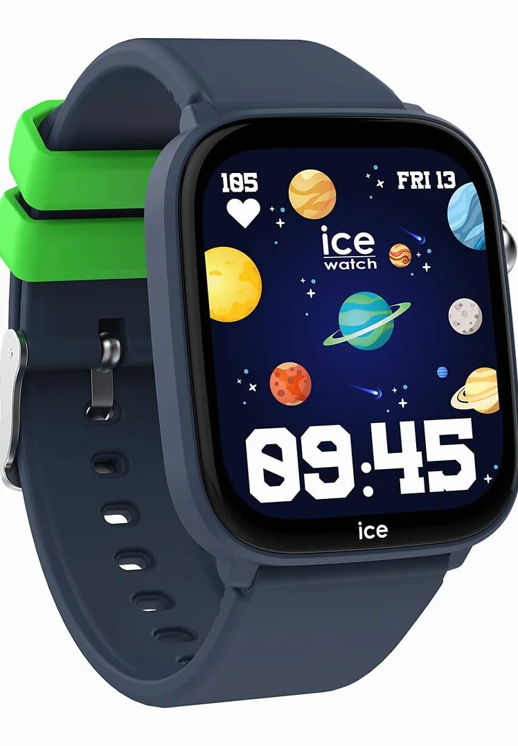 Ice-Watch - ICE smart junior 3.0 Find My Blue - Niebieski, geolokalizacyjny zegarek dla chłopców z silikonowym paskiem - 024547 (1,75 cala)