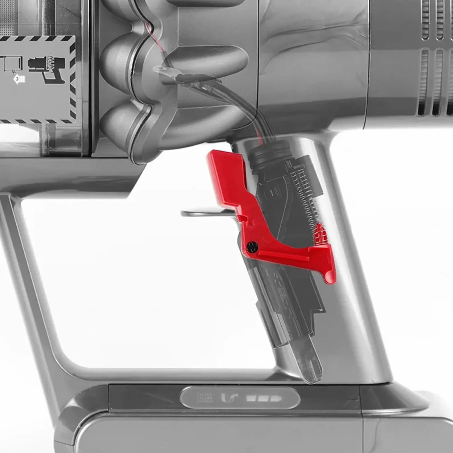 Dyson V10 V11 Zastępczy przełącznik przycisk włącznika wyłącznika do odkurzacza części zamienne