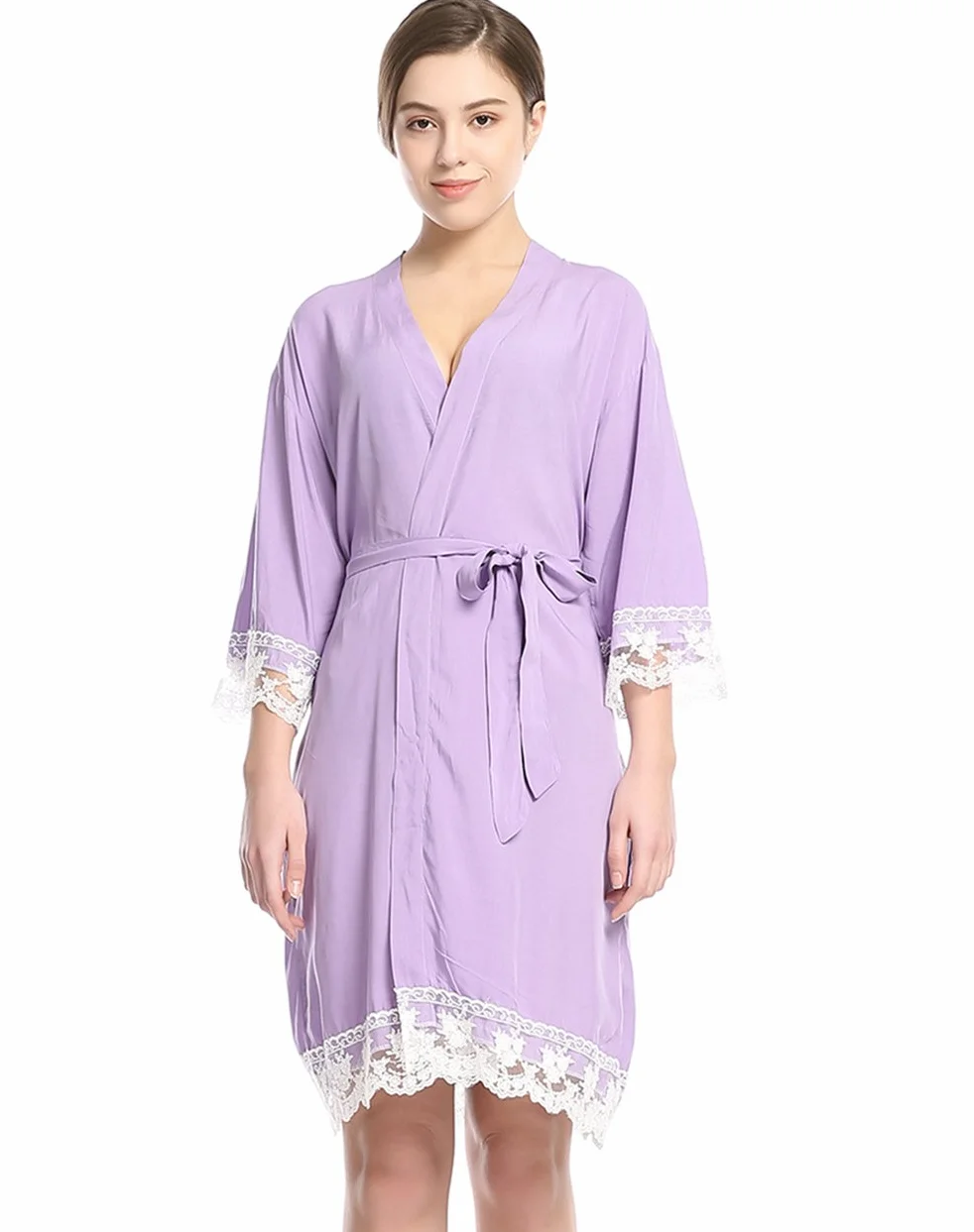 kivie Suknia ślubna / szlafrok kimono na przyjęcie weselne, szlafrok dla druhny na prezent ślubny
