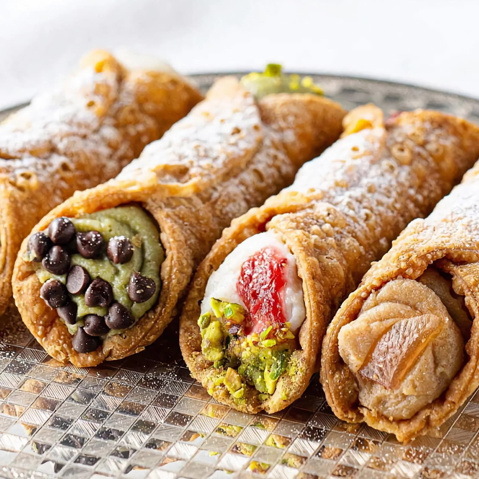 Foremki do pieczenia Cannoli Ciciliani ze stali nierdzewnej 12,5 cm 12 sztuk nieprzywierające