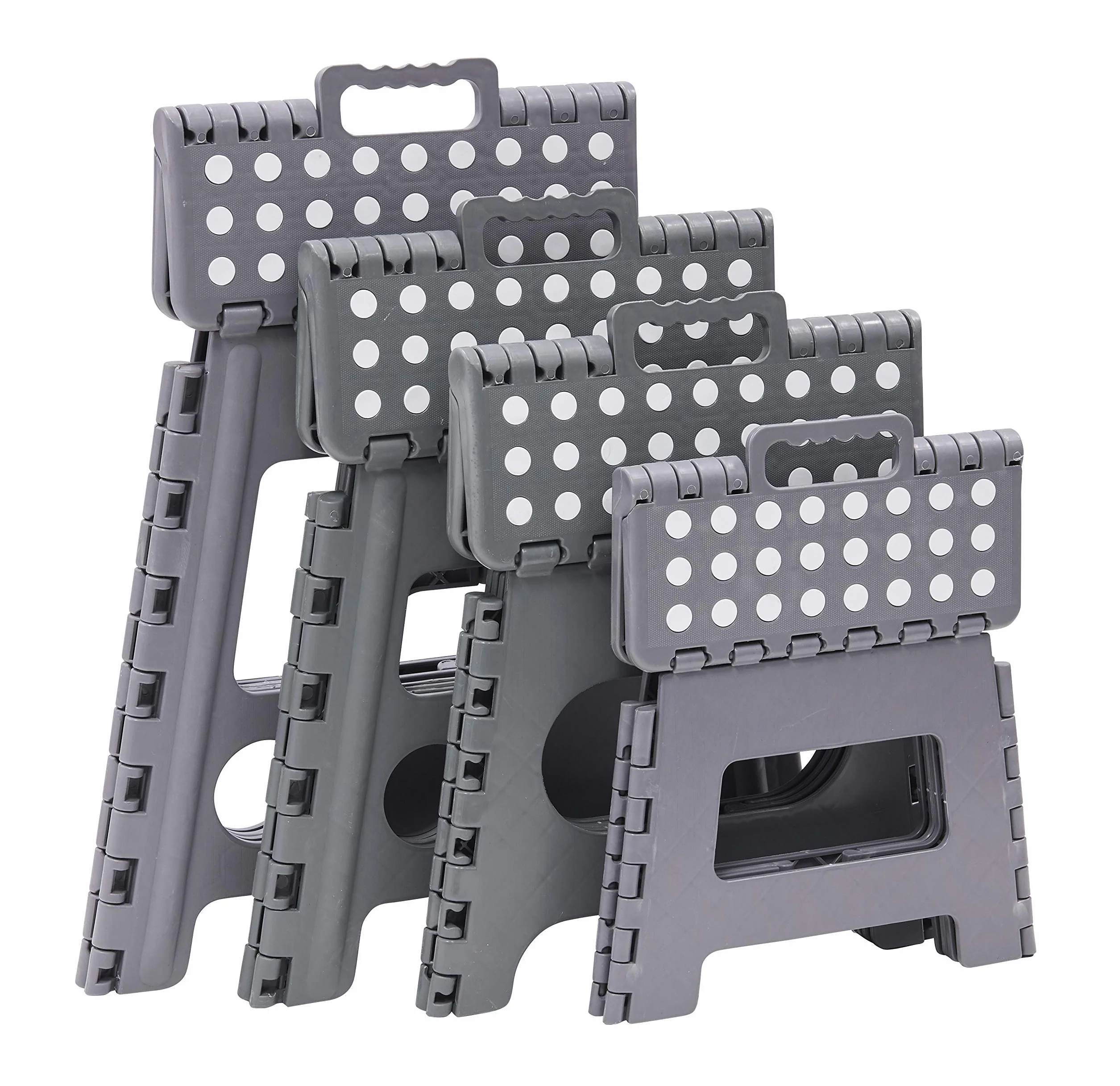 Arregui TB-027-G składany stołek 290x220x270 mm szary