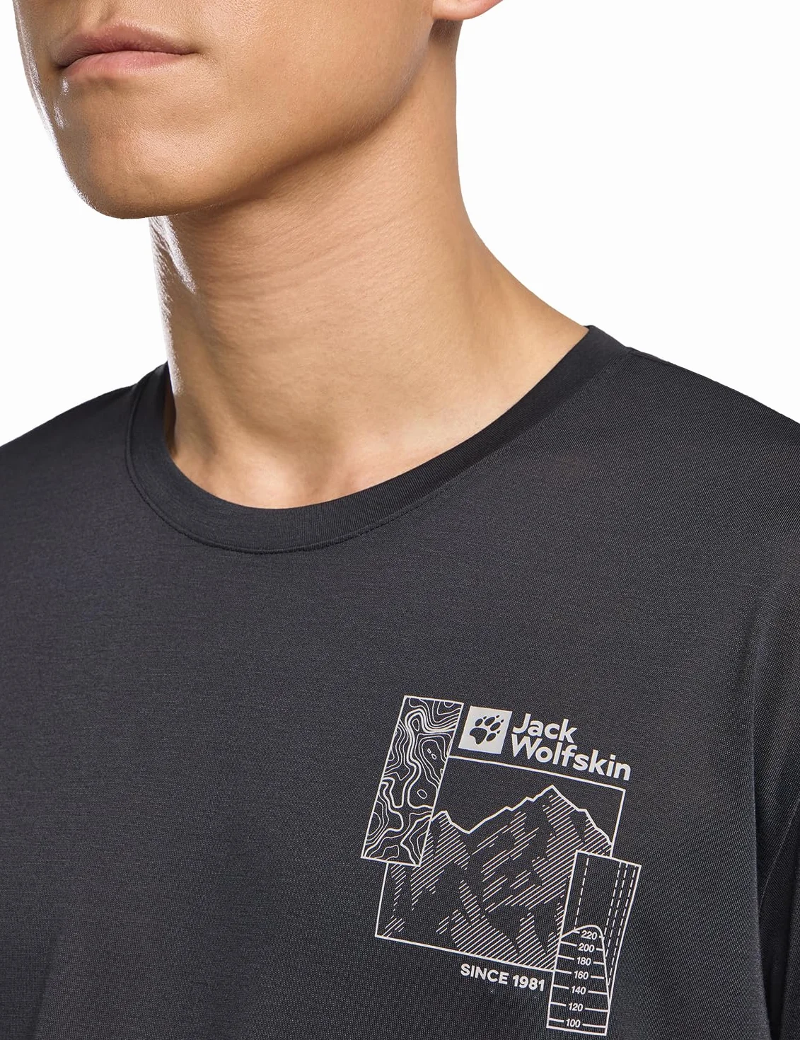 Jack Wolfskin Vonnan Graphic T M T-shirt męski