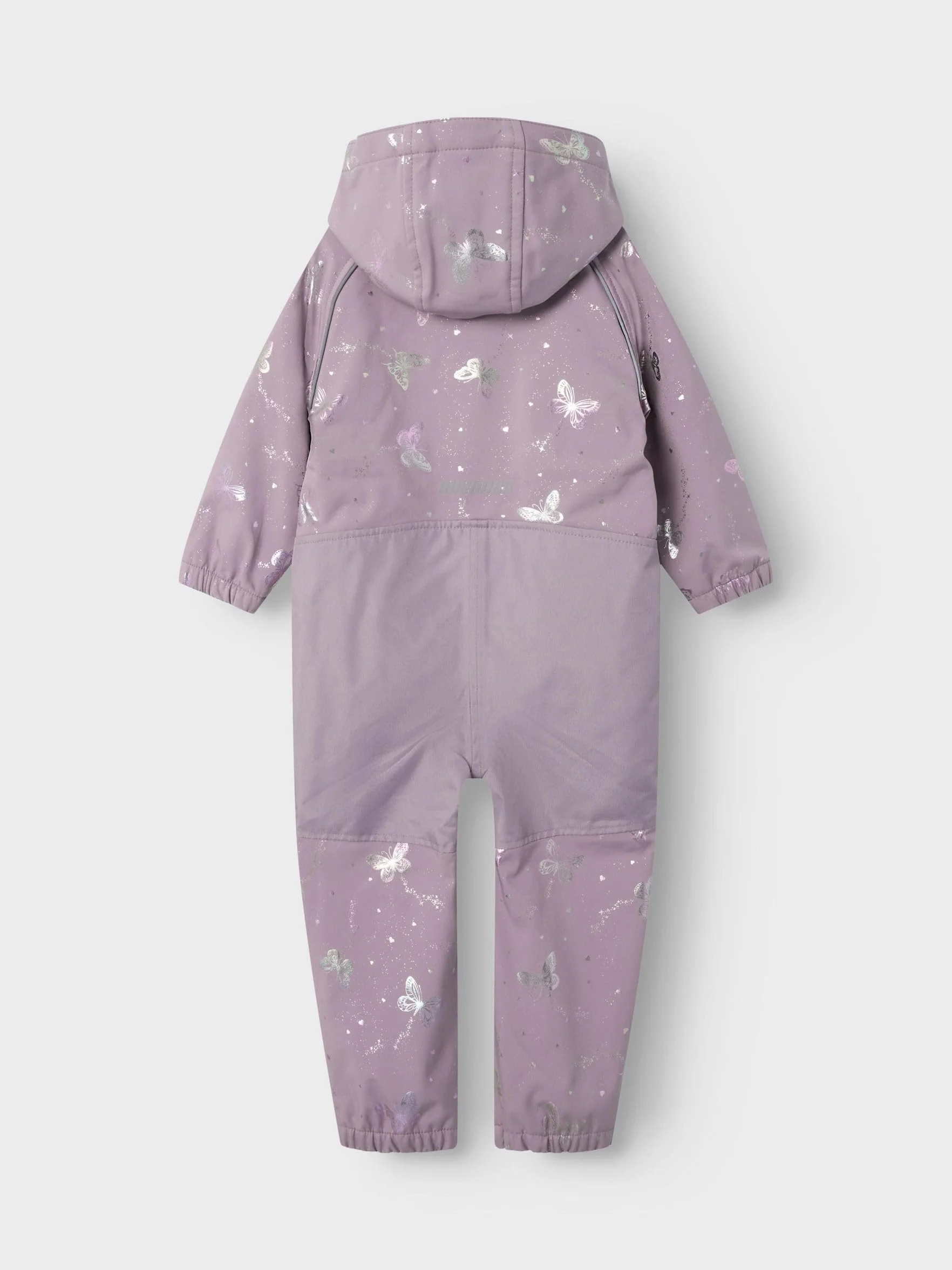 Nmfalfa08 Softshell Suit Foil 1Fo Noos, dziki bez, 110 cm