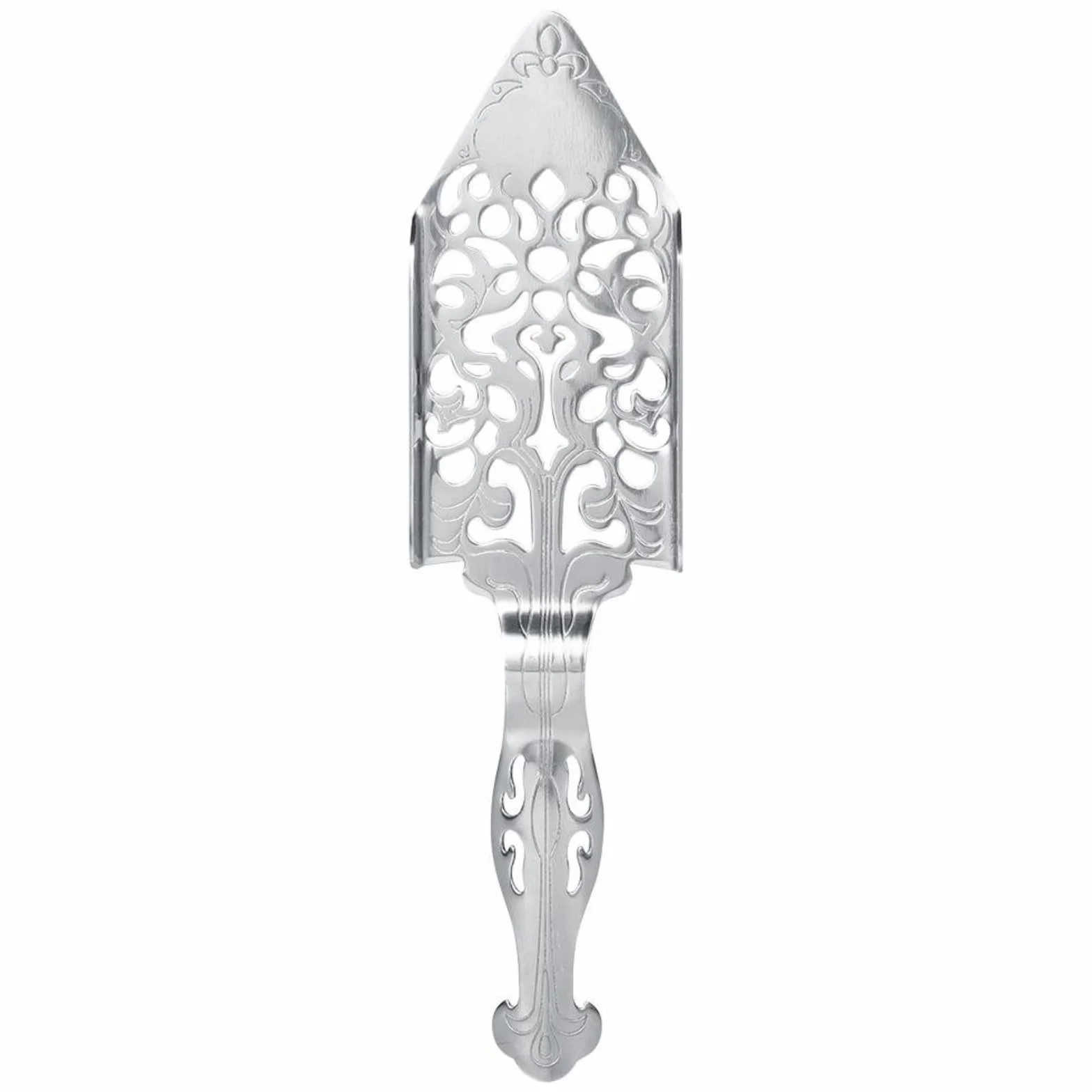 Łyżka do piołunu - 1 szt. stal nierdzewna 304 unikalny design koktajl bar szklany kubek filtr do picia łyżka piołunu (vintage łyżka absyntu)