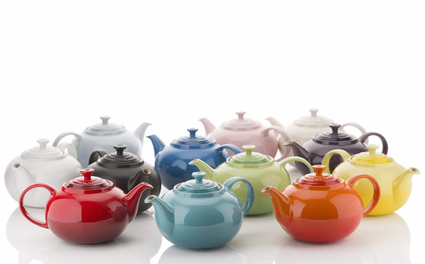 Le Creuset Klasyczny Dzbanek Do Herbaty 1,3 L Kamionka Czereśnia