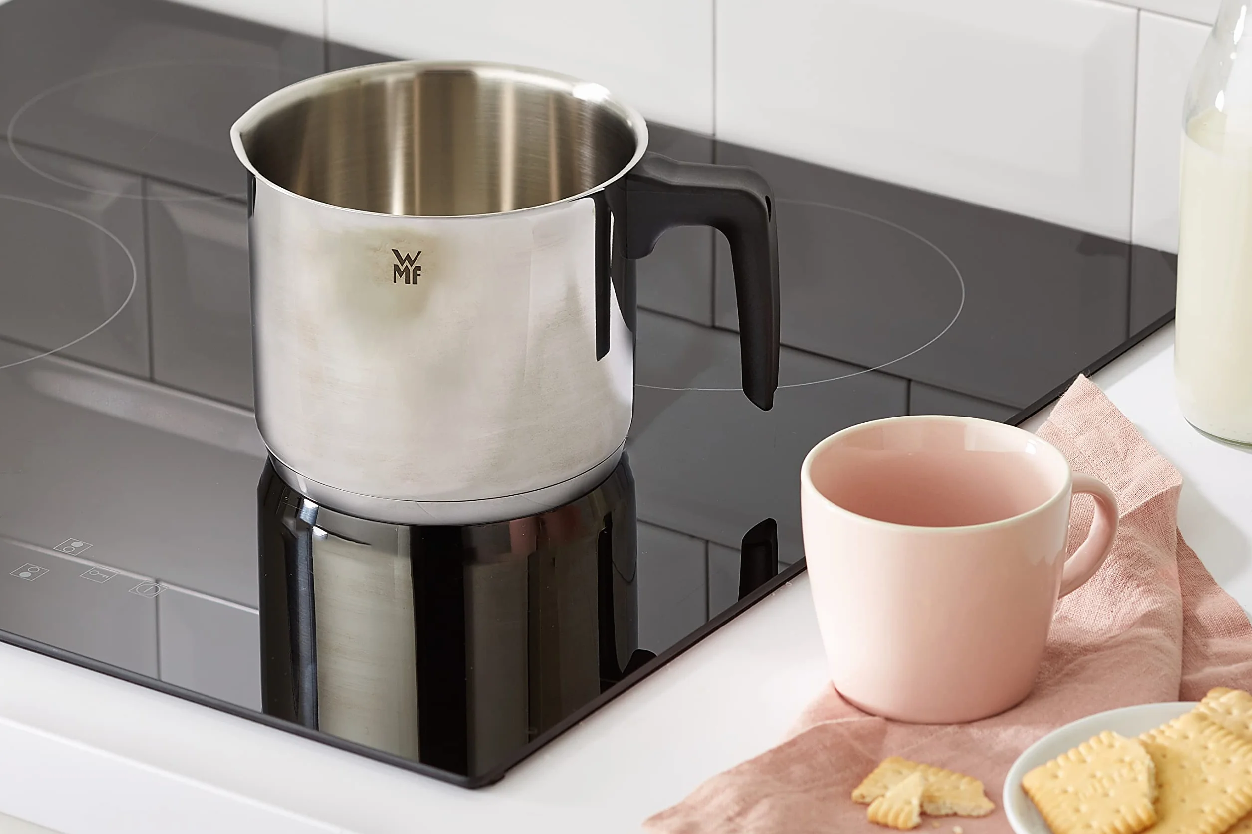Wmf Garnek Na Mleko Stal Nierdzewna Cromargan Ø 14cm 1,7 L Srebrny