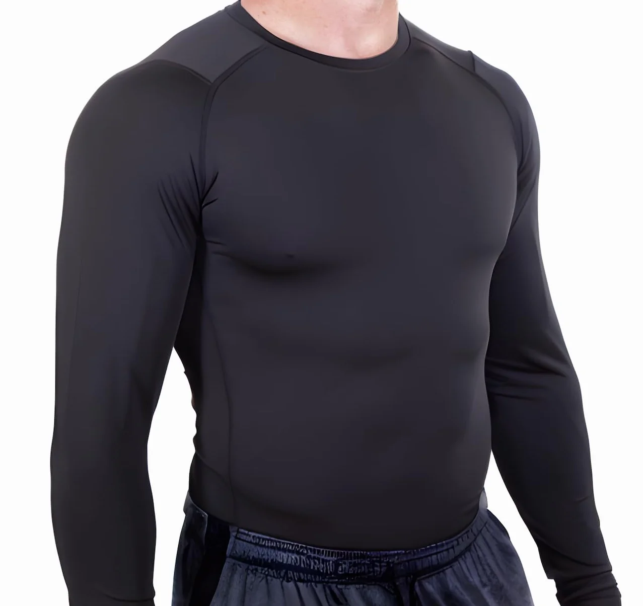 Core Tight Pro męska koszula kompresyjna z długim rękawem, sportowa warstwa bazowa do treningów wyczynowych