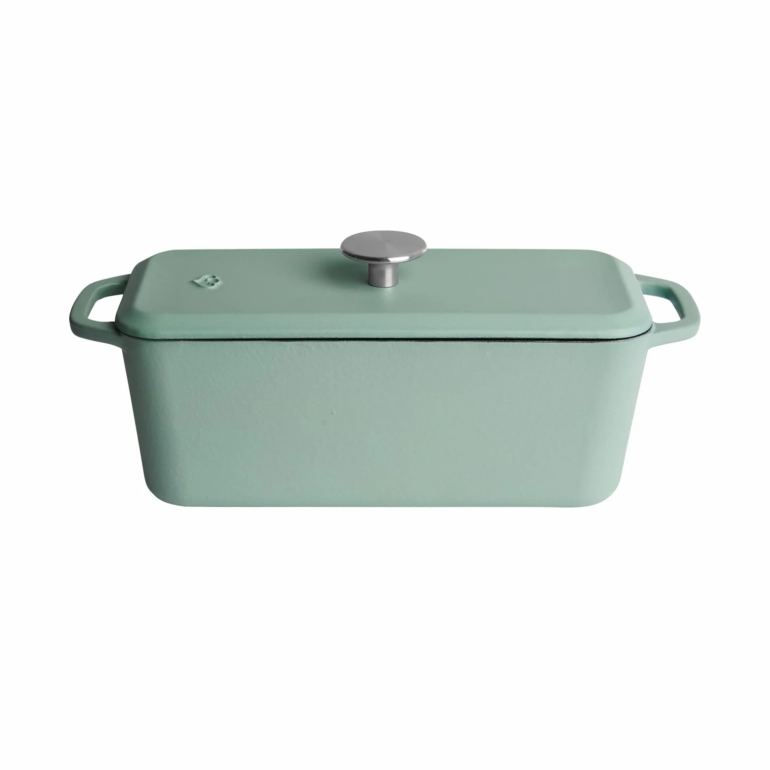 Springlane Kitchen Żeliwna forma do pieczenia chleba 3 l emaliowana 33,5 x 13 cm miętowa