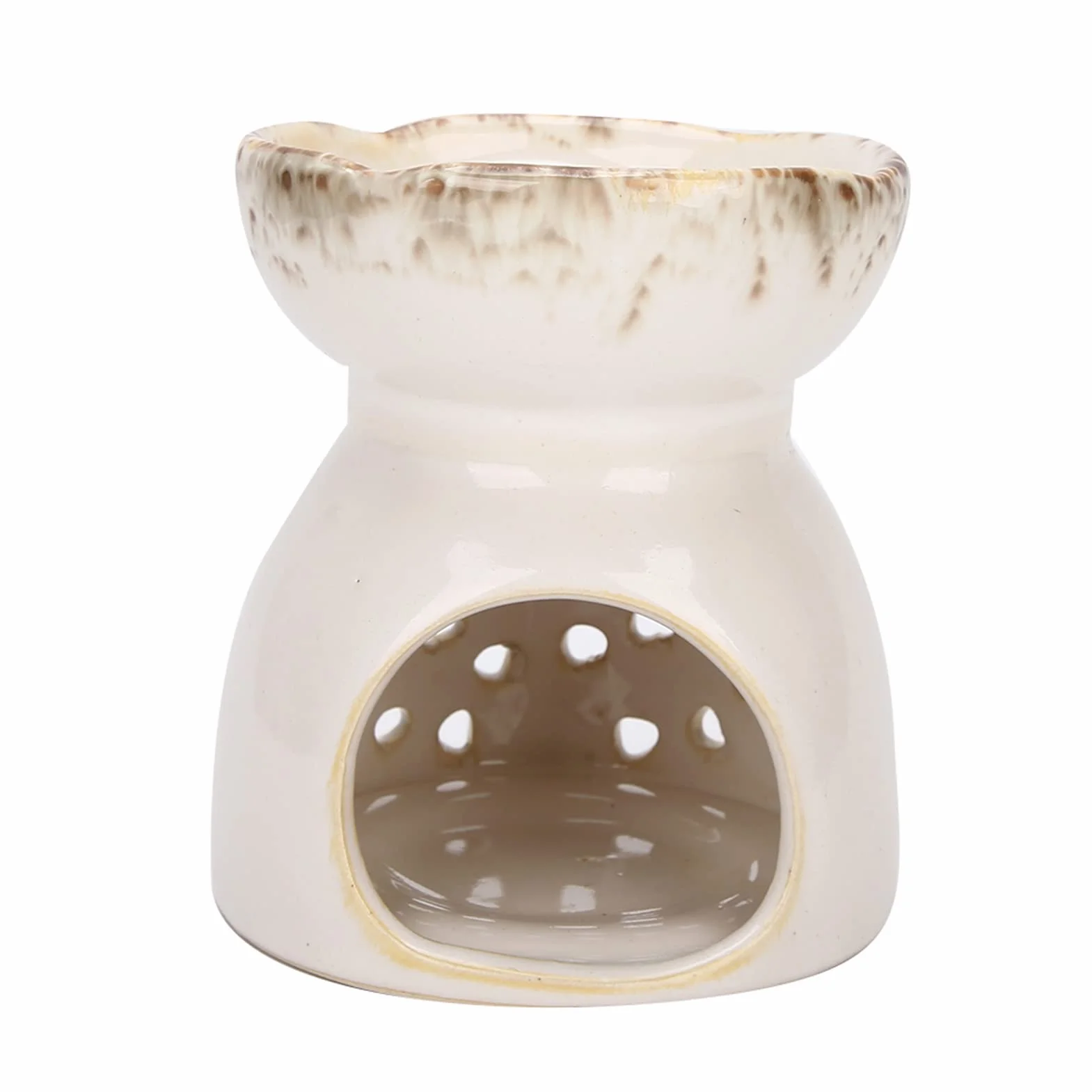 Podgrzewacz do Topienia Wosku Tea Light, Ceramiczny Palnik Zapachowy Palnik Woskowy Palnik Olejowy do Olejków Zapachowych Olejek Zapachowy Palnik świetlny Świeca Piec do