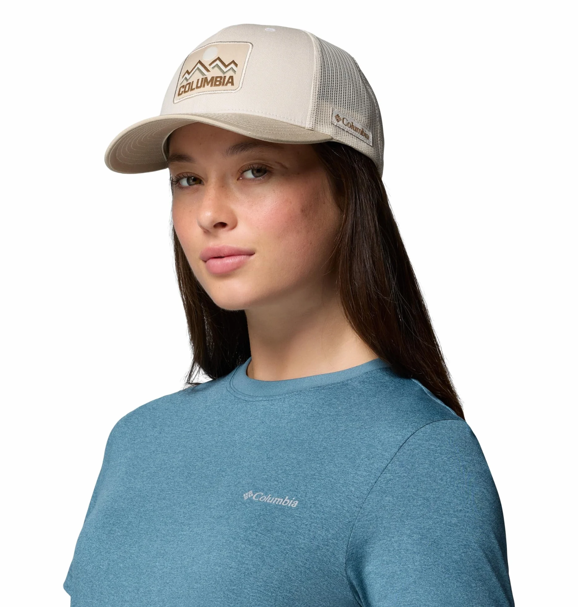 Columbia Siateczkowa zatrzaskowa czapka unisex, ciemny kamień/starożytna skamielina, jeden rozmiar