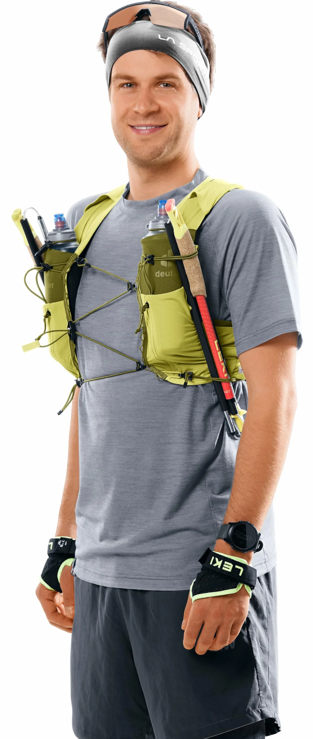 Deuter Męska kamizelka do biegania w terenie Traick 5 (1 szt.)