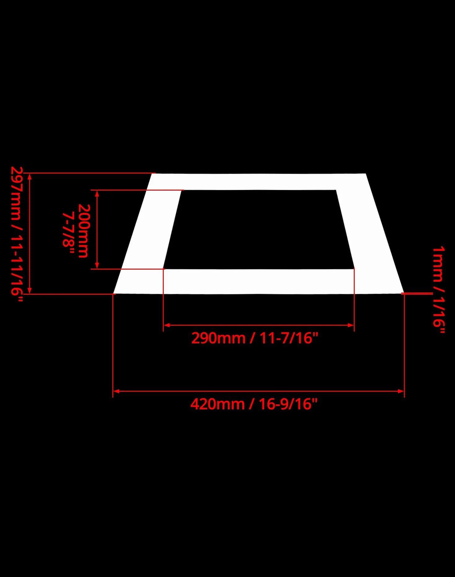 QWORK® Zestaw 12 Passepartouts Biały, Karton Paspertout 29,7 * 42 cm (A3) do zdjęć w formacie 21x29,7 cm (A4)