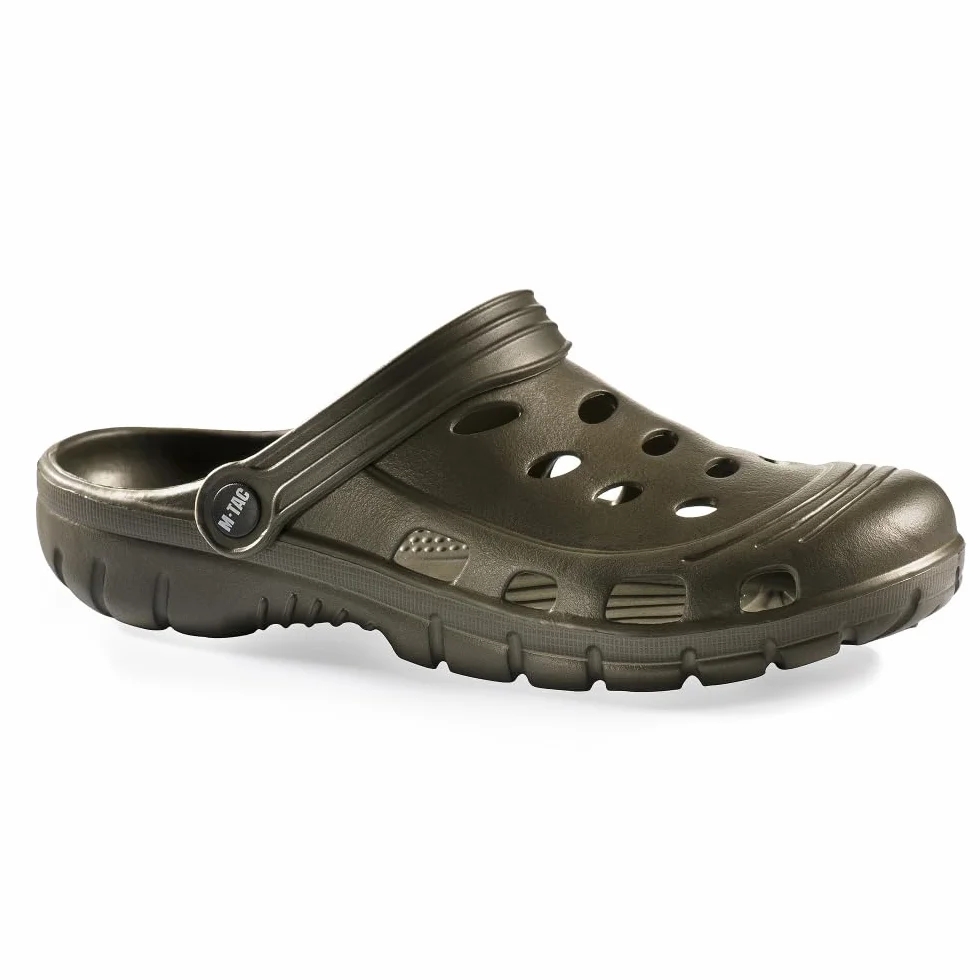 M-Tac Hausschuhe EVA Clogs Hausschuhe Gartenschuhe (Olive, Unijne rozmiary obuwia, Dla dorosłych, Dla meżczyzn, Tabela rozmiarów, Średnia, 46)