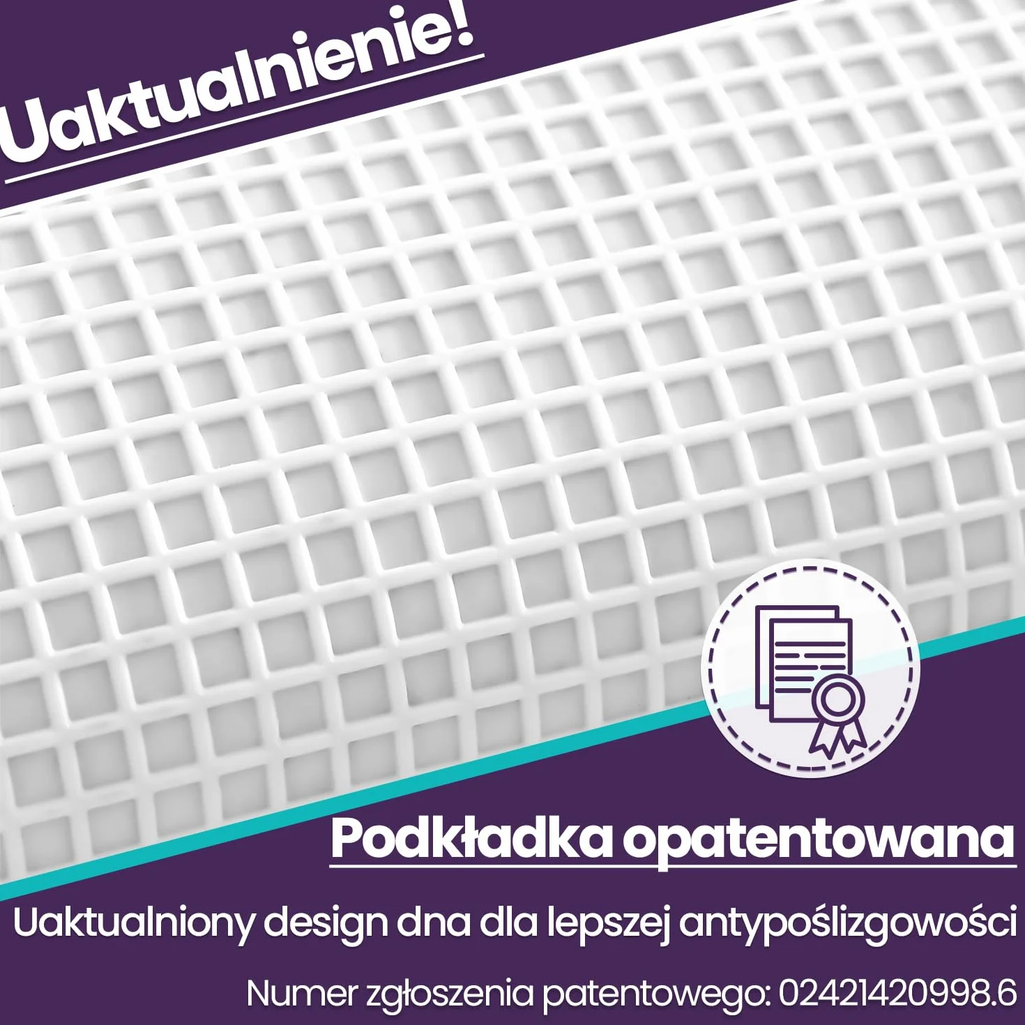 DEXI Antypoślizgowy dywanik łazienkowy 60 x 110 cm mikrofibra beżowa