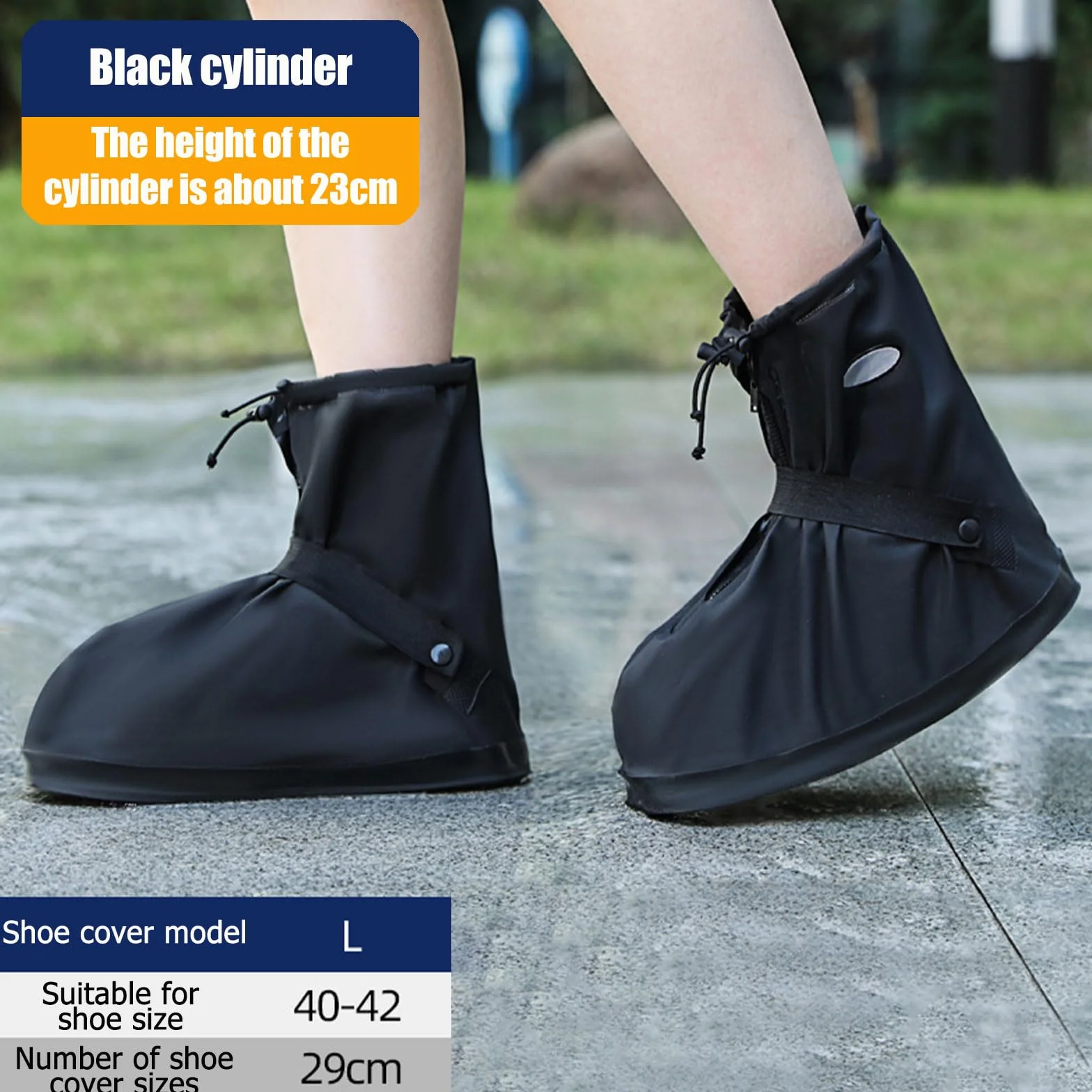 Wodoszczelne ochraniacze na buty rowerowe, ochraniacze na buty, wodoszczelne, odblaskowe, przeciwdeszczowe, wodoodporne ochraniacze na buty rowerowe, unisex, pokrowiec na deszczowe dni na świeżym