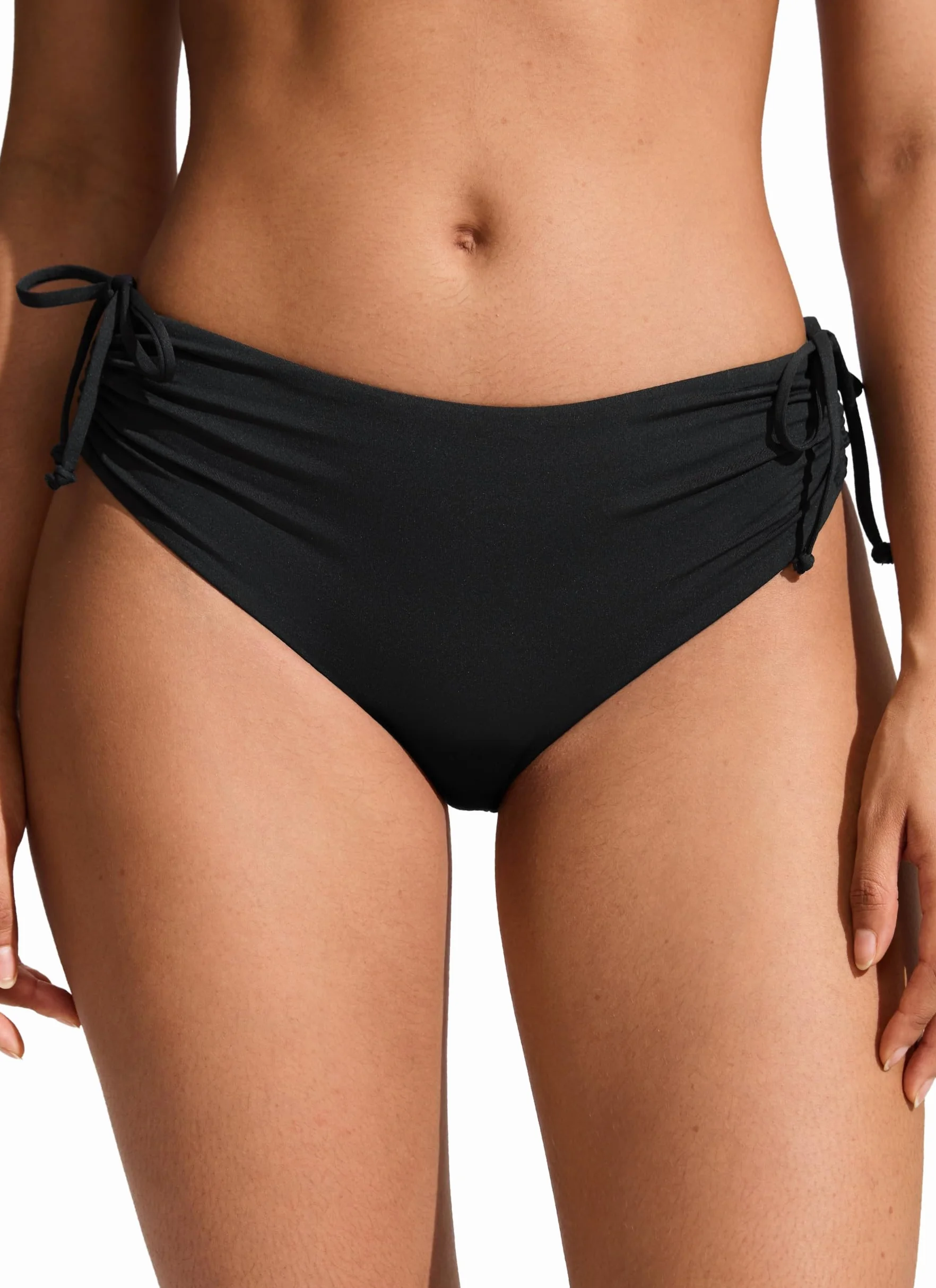 CRZ YOGA Bikini Spodnie dla Kobiet Strona Krawata Regulowane Spodnie Pływackie Sportowe Strój kąpielowy Spodnie