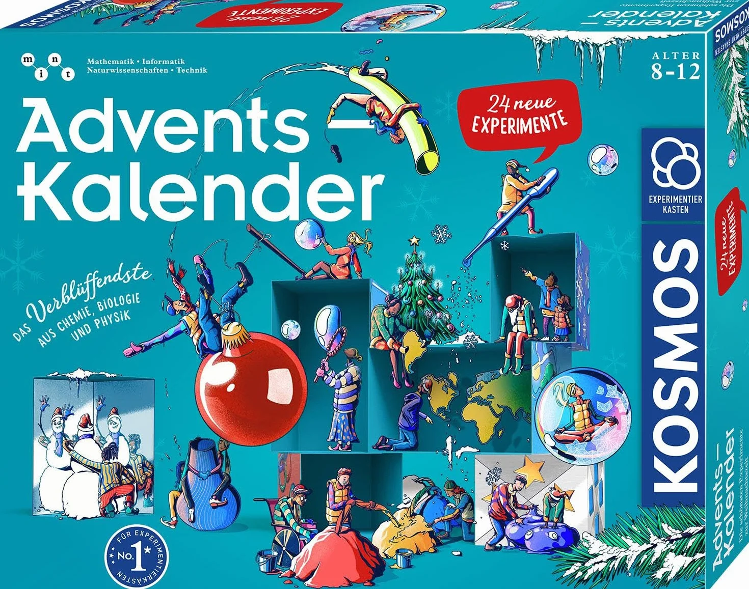 Adventskalender Experimentierkasten Die schönsten Experimente zur Weihnachtszeit
