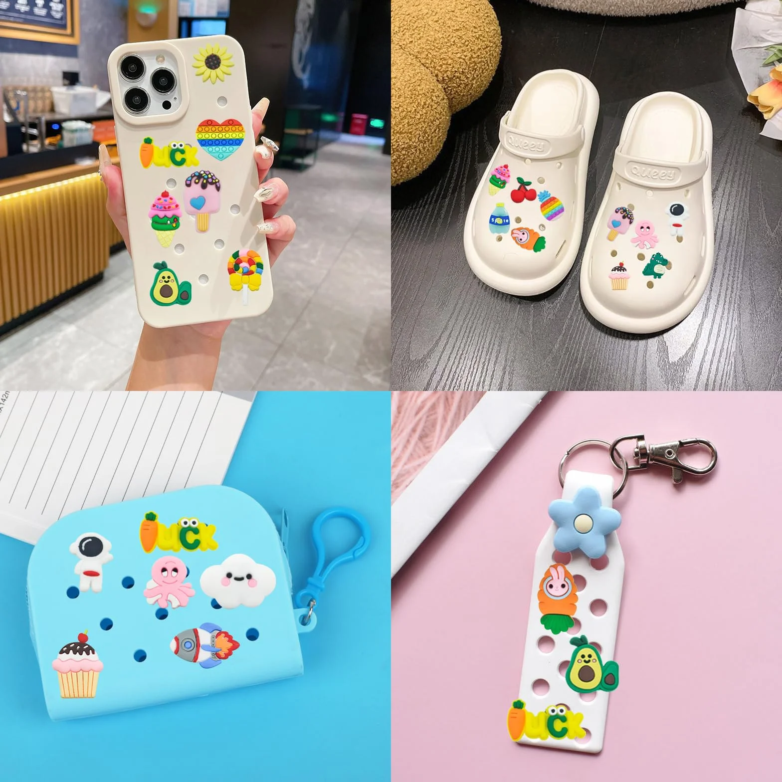 Zawieszki do butów Crocs ABS 30 sztuk akcesoria dekoracje imprezowe