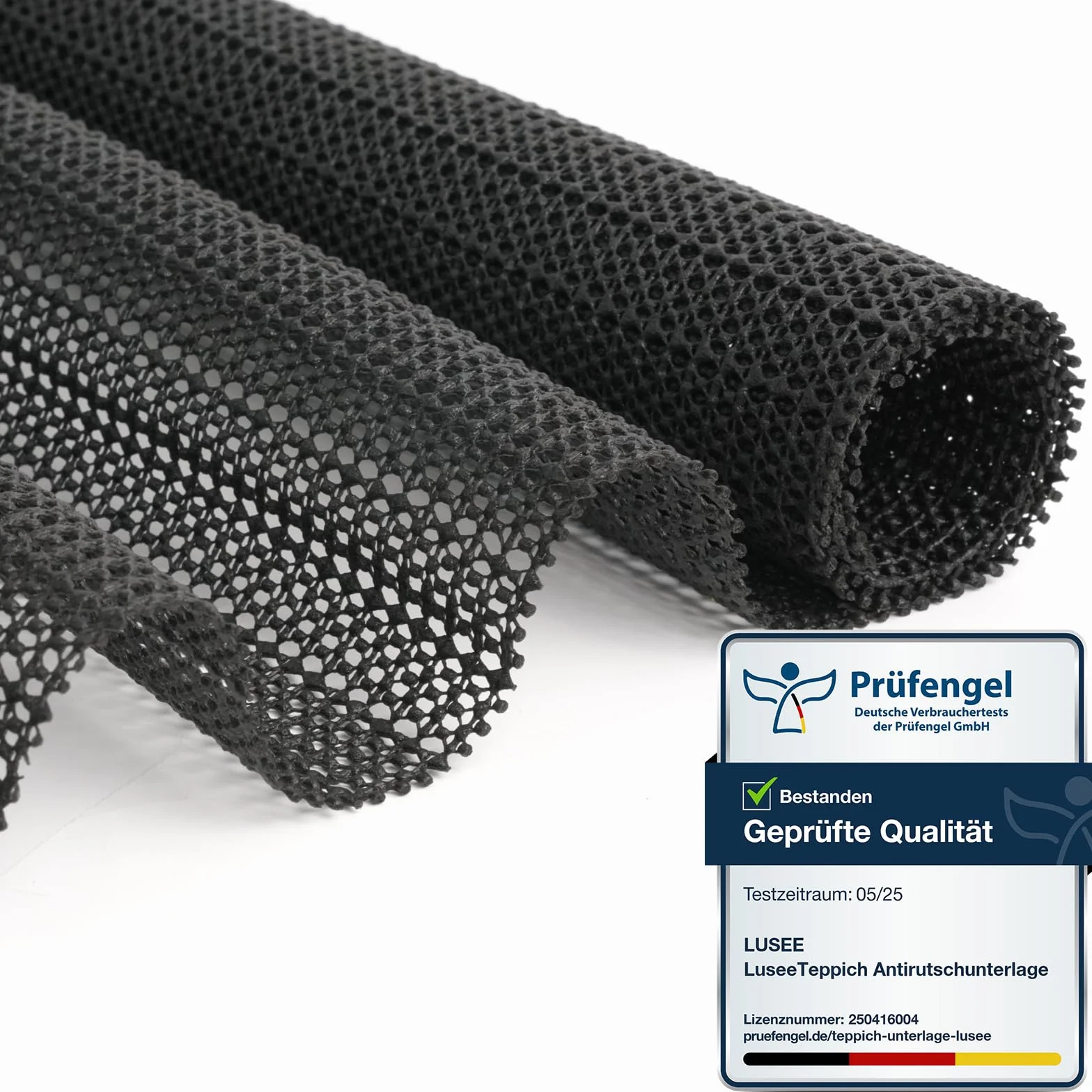 LUSEE Podkładka antypoślizgowa 60 x 150 cm, mata antypoślizgowa PVC, do szuflad, półek, wykładzina podłogowa, używana na drewnianej podłodze, marmurowa parkiet, itp