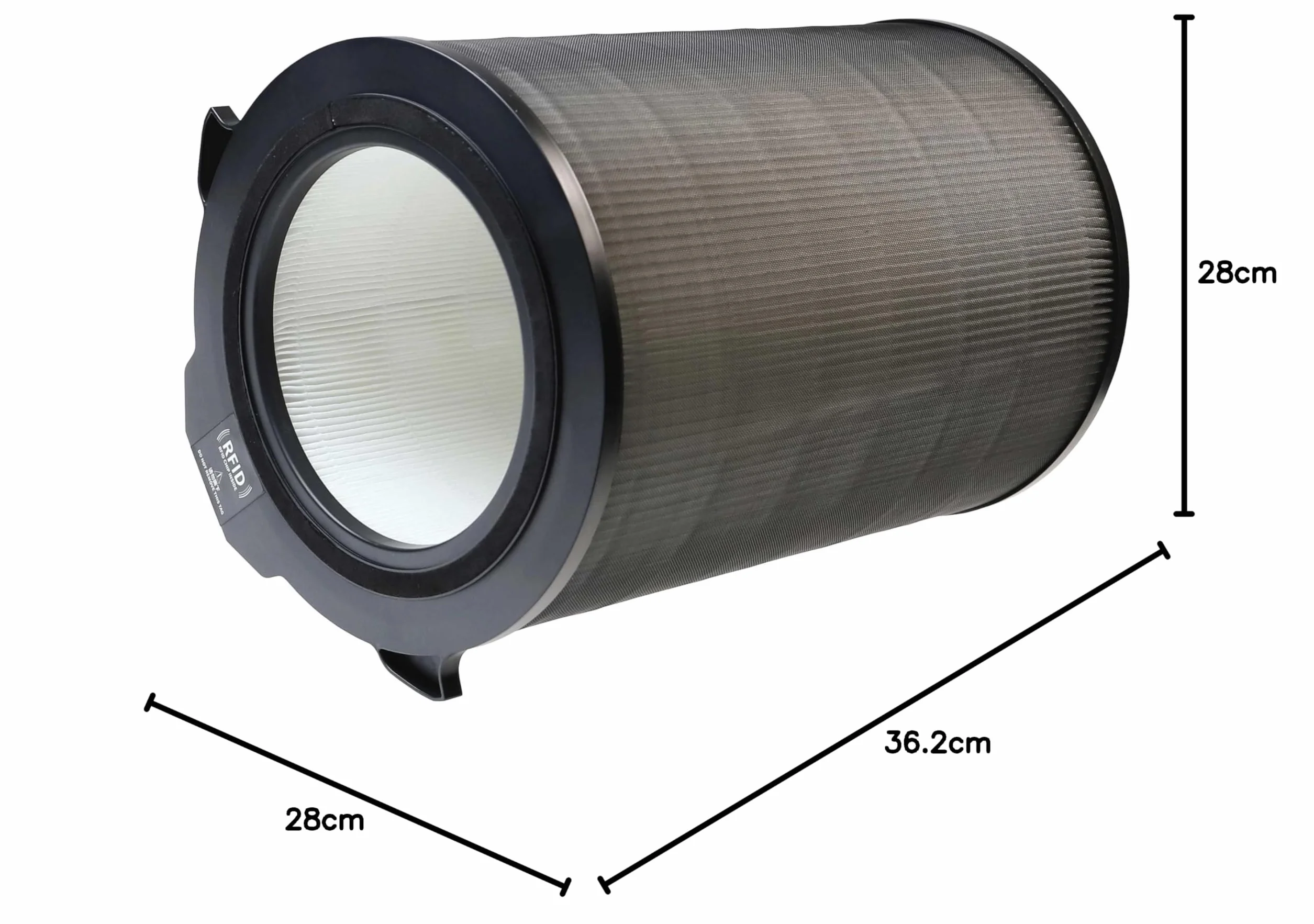 vhbw Filtr H12 kompatybilny z AEG AX 91 600 CADR oczyszczacz powietrza