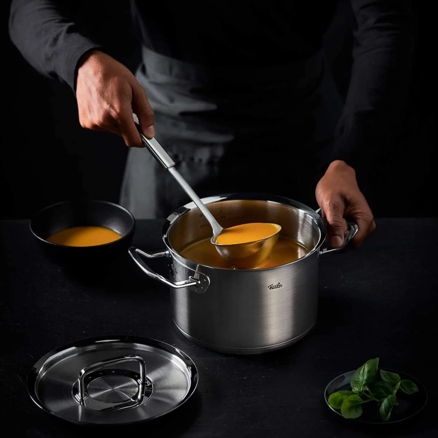 Fissler Zestaw Garnków, Srebrny, 3 części
