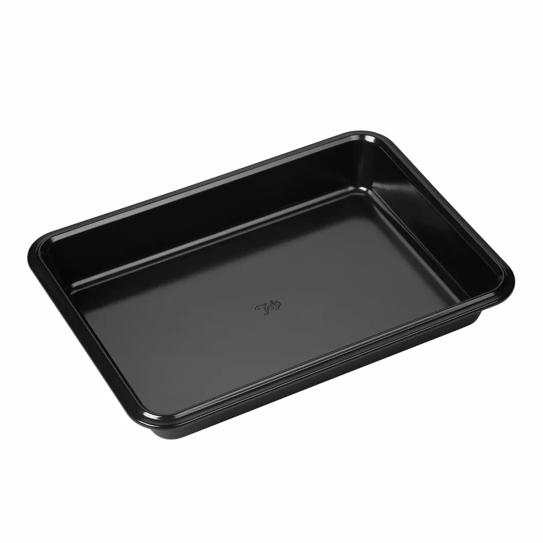 Tala Performance Large Roaster z wargą do nalewania, profesjonalna stal węglowa z powłoką nieprzywierającą Eclipse 34,6 x 24,5 x 4 cm