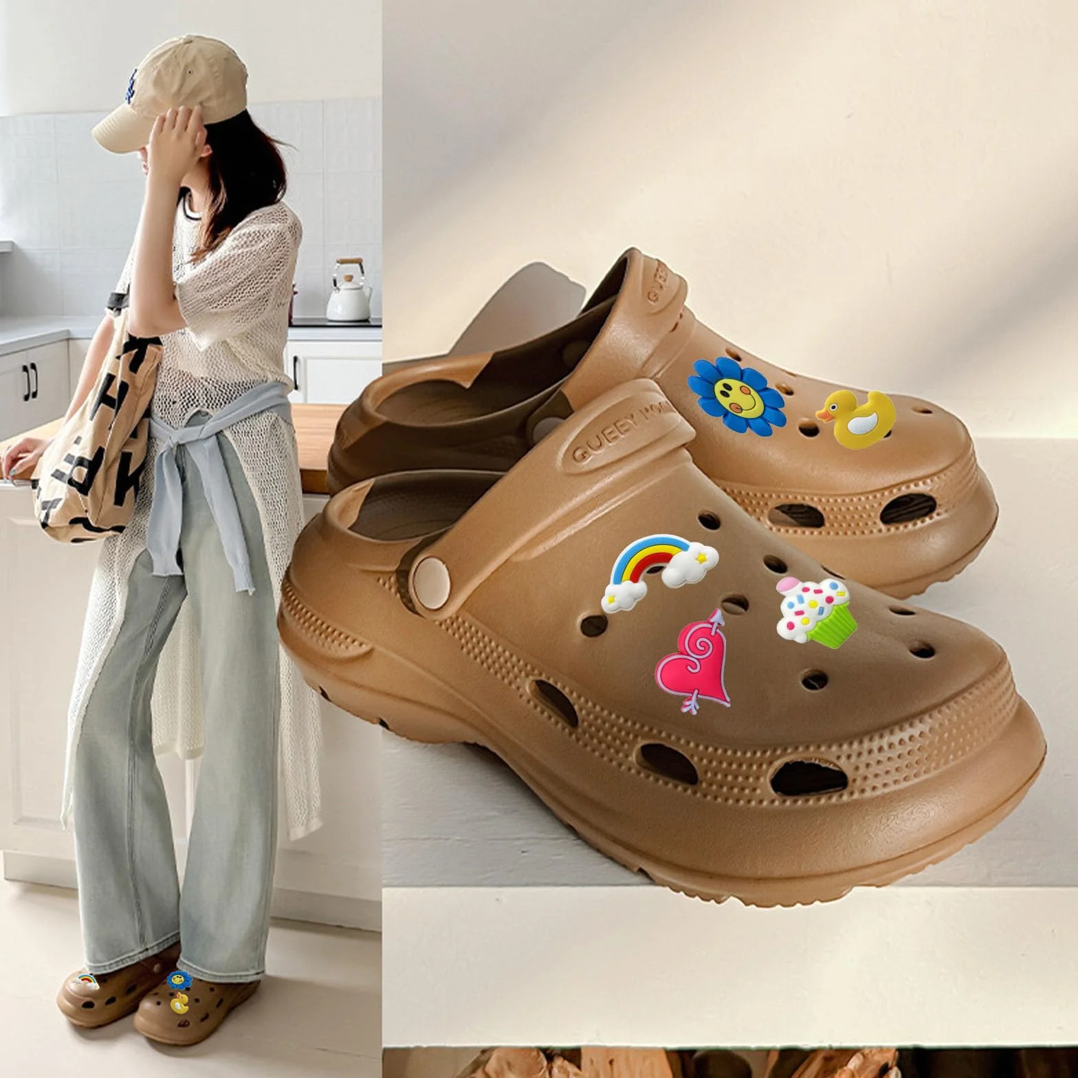 20 szt. przypinek do Crocs, dekoracyjne szpilki, zawieszki do butów, akcesoria i ozdoby do butów, akcesoria i ozdoby do butów, dla kobiet, mężczyzn, dzieci, 20 szt