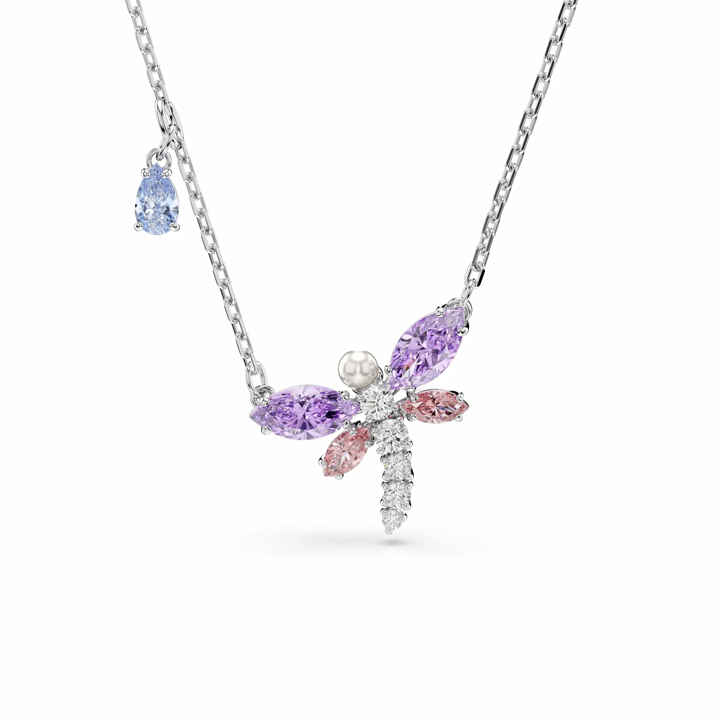 Swarovski Ariana Grande X Swarovski Kolekcja, Mieszane szlify, Ważka, Powlekany rodem