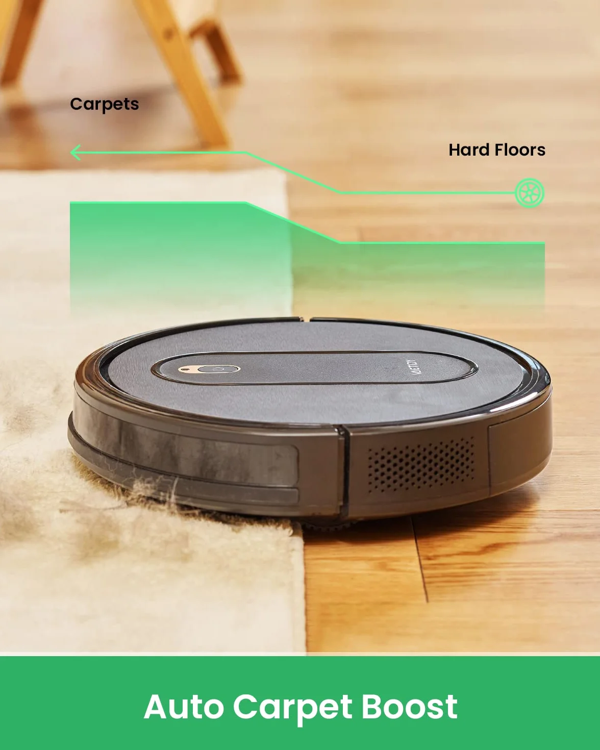 Vactidy Nimble T6 robot odkurzający moc ssania, inteligentne sterowanie aplikacją i Alexa, do sierści i kurzu